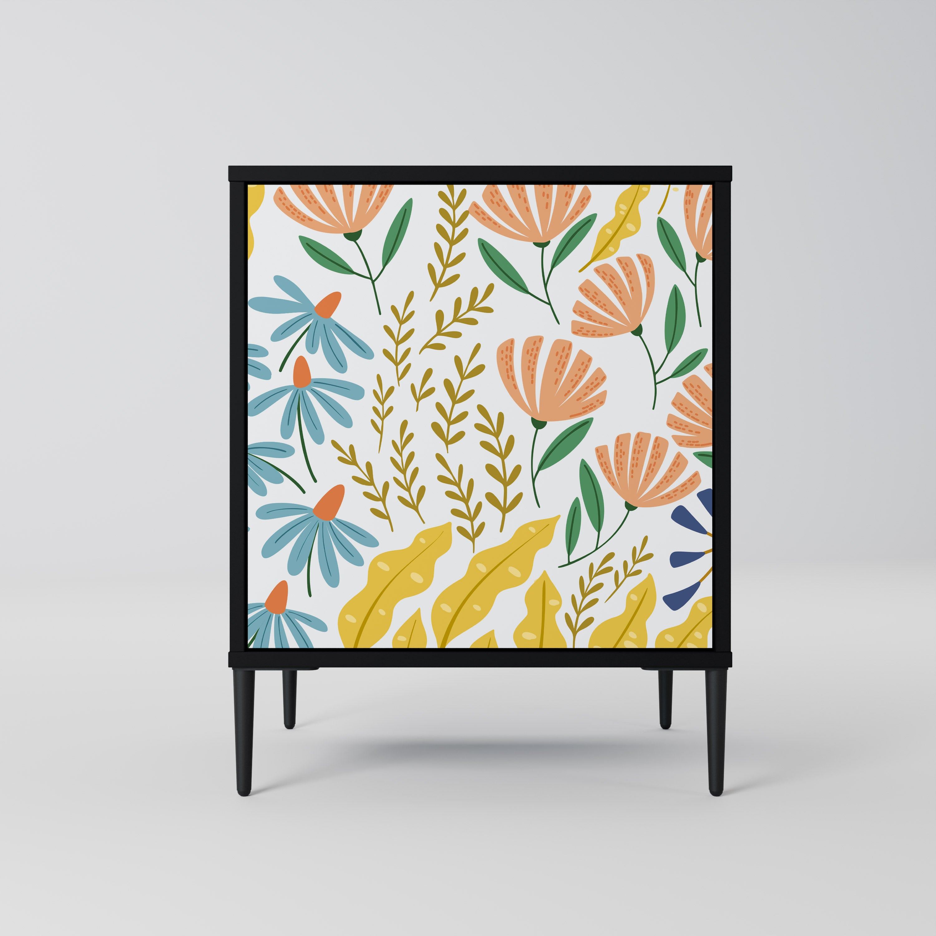 HELLO SPRING Komoda 1-drzwiowa korpus Czarny