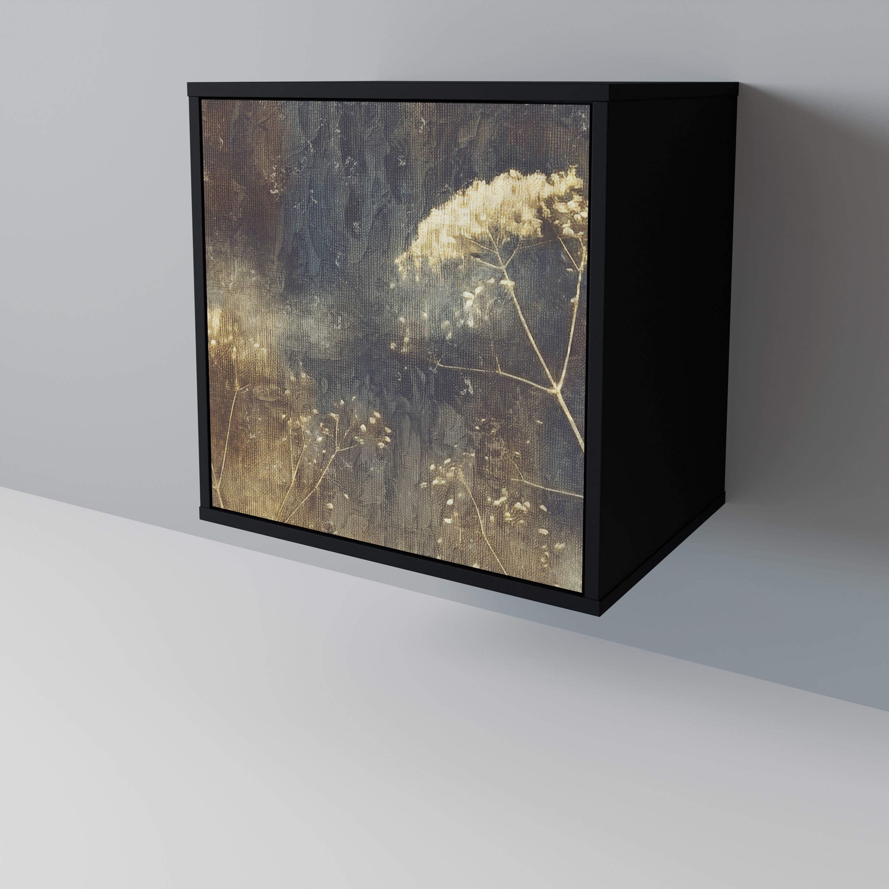 GENTLE POWER Komoda 1-drzwiowa korpus Czarny