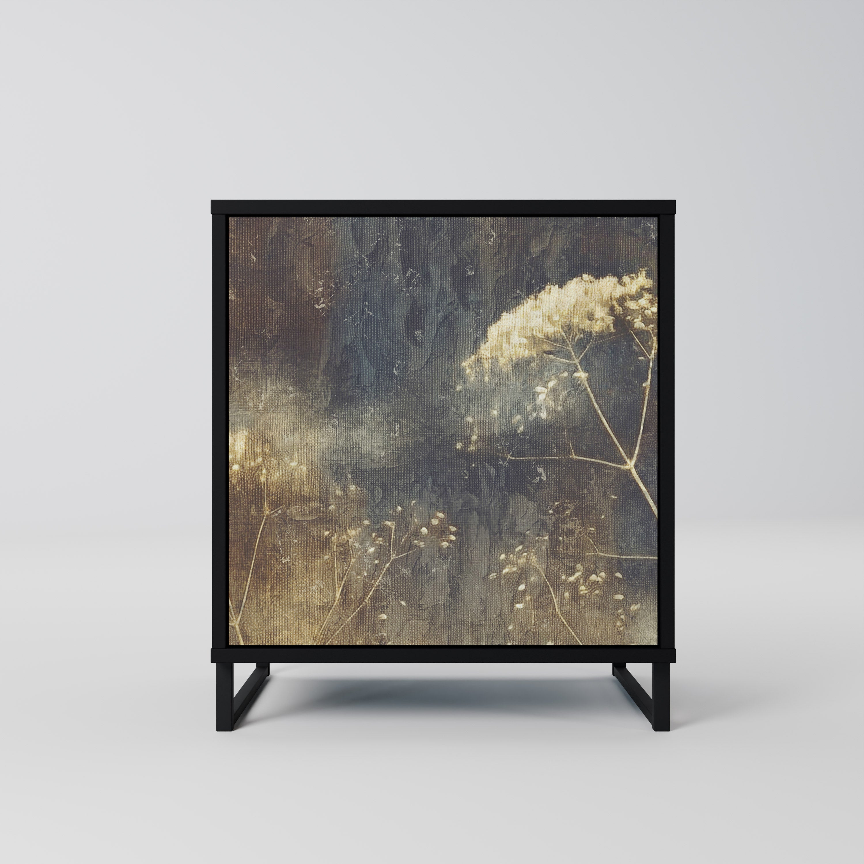 GENTLE POWER Komoda 1-drzwiowa korpus Czarny