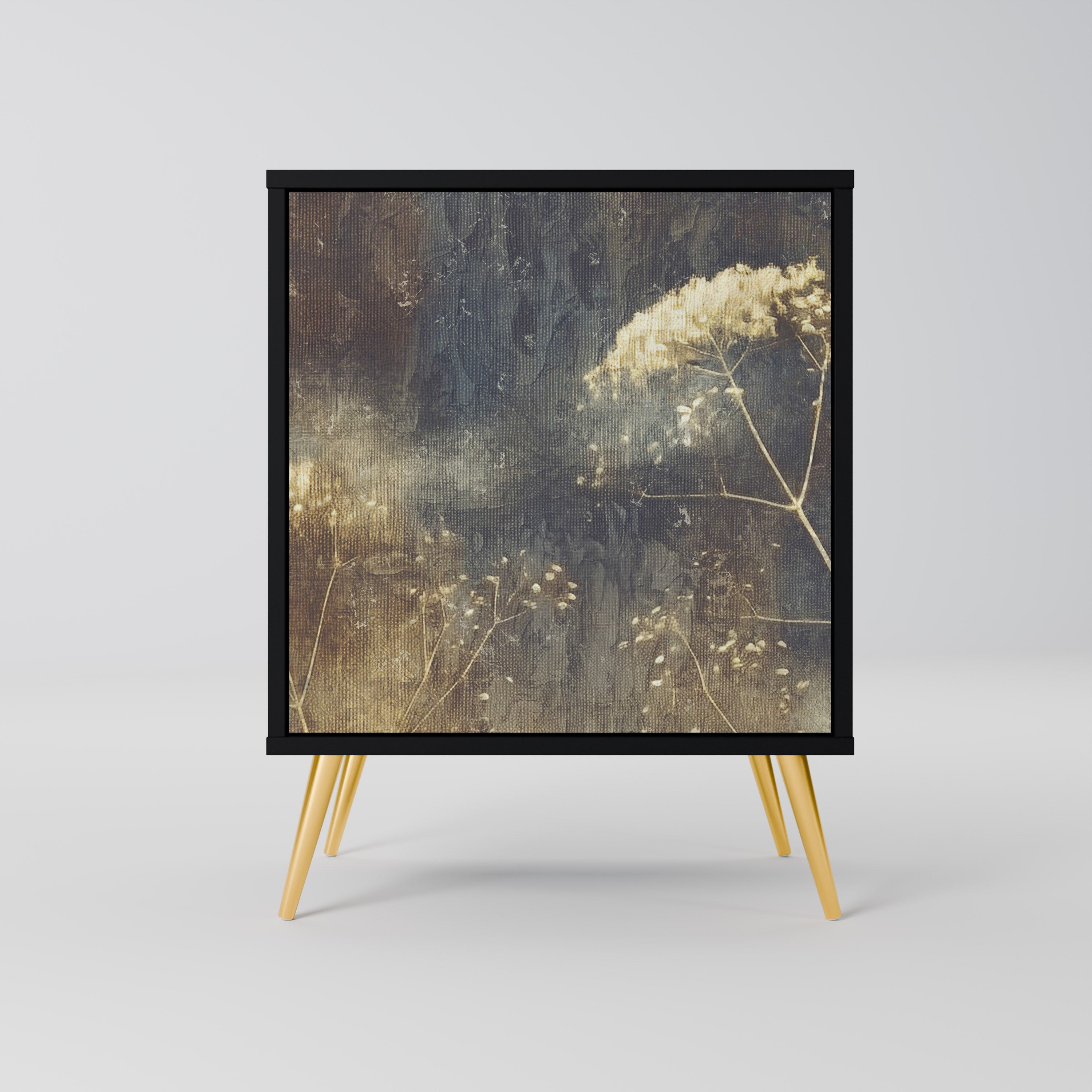 GENTLE POWER Komoda 1-drzwiowa korpus Czarny