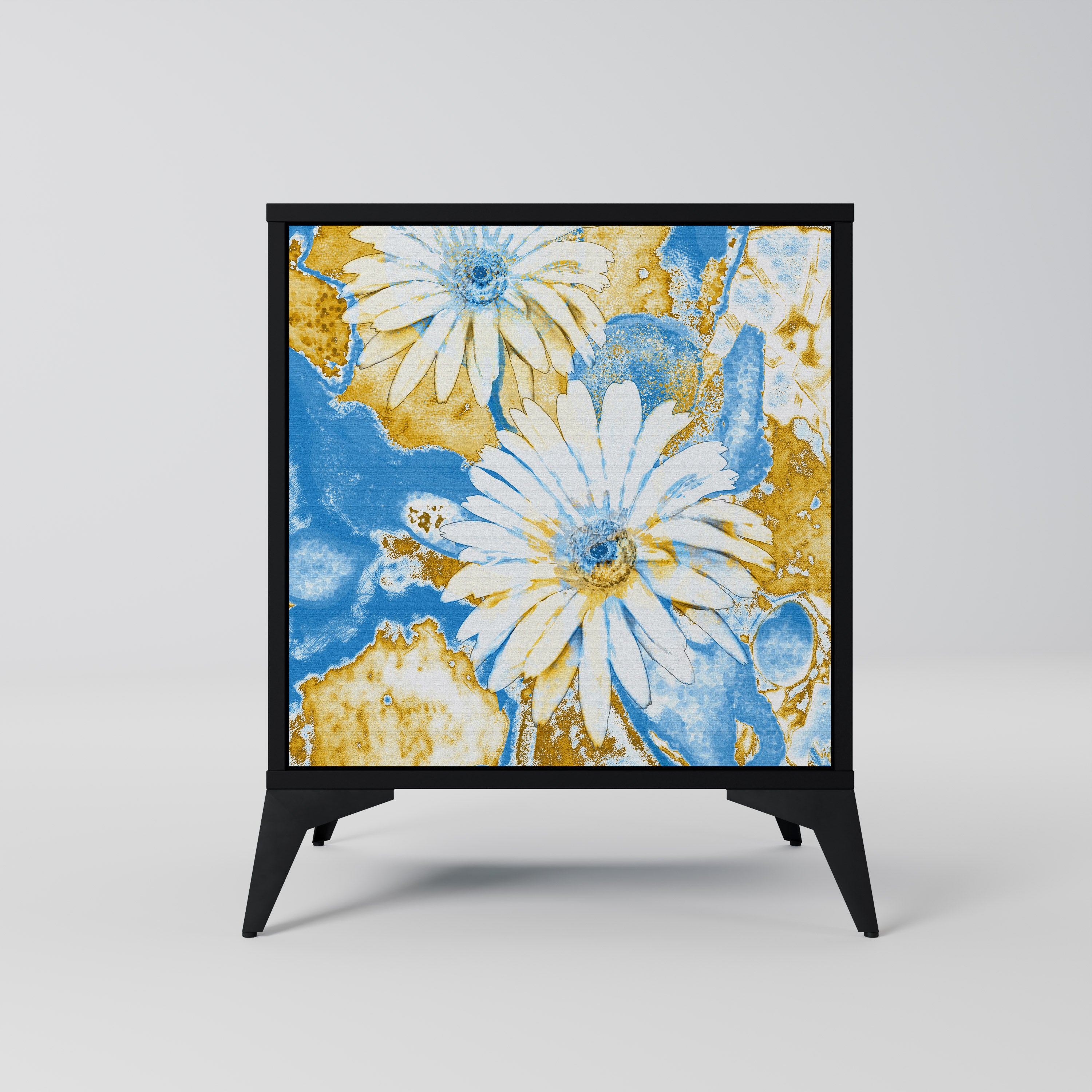 DAISY LUXE Komoda 1-drzwiowa korpus Czarny