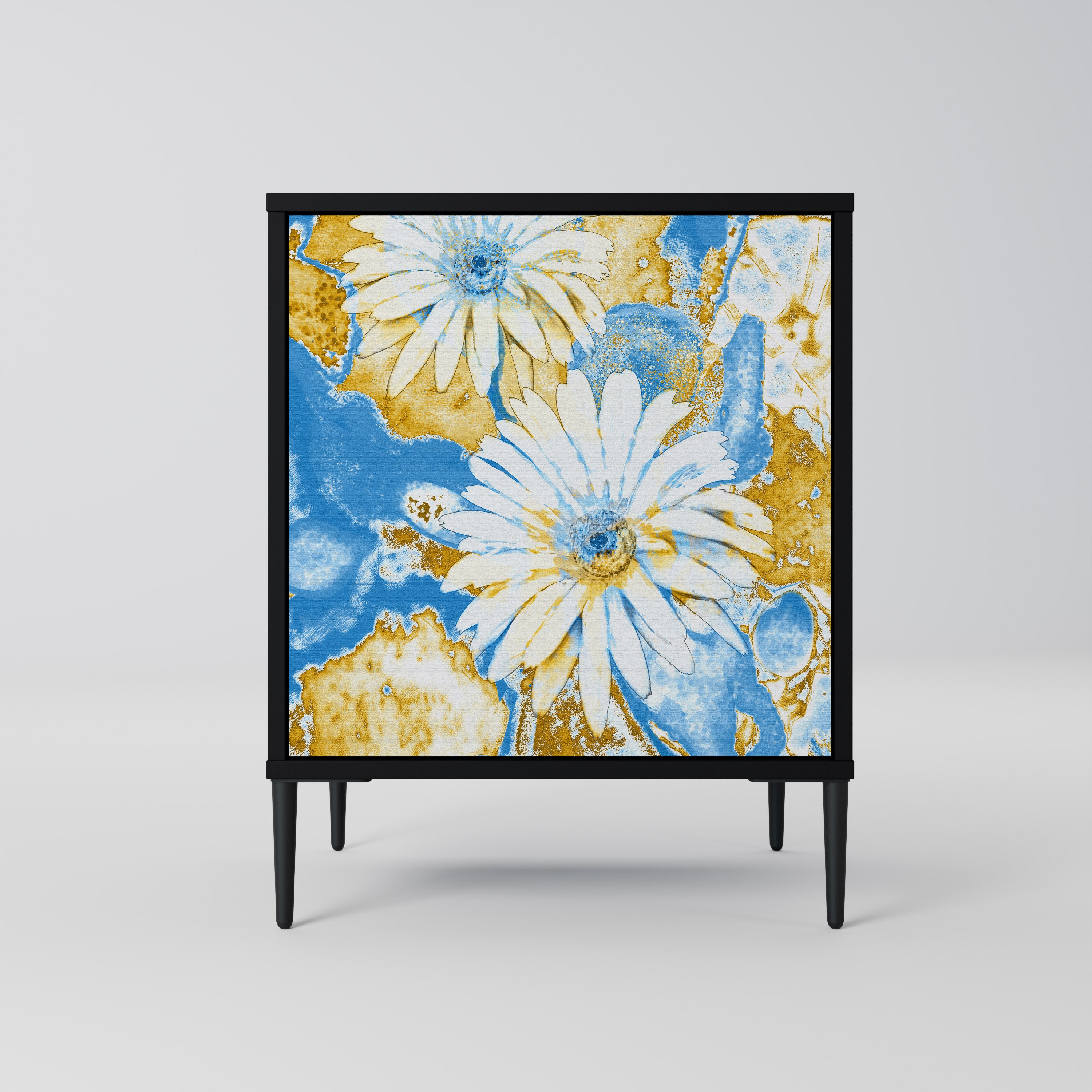 DAISY LUXE Komoda 1-drzwiowa korpus Czarny