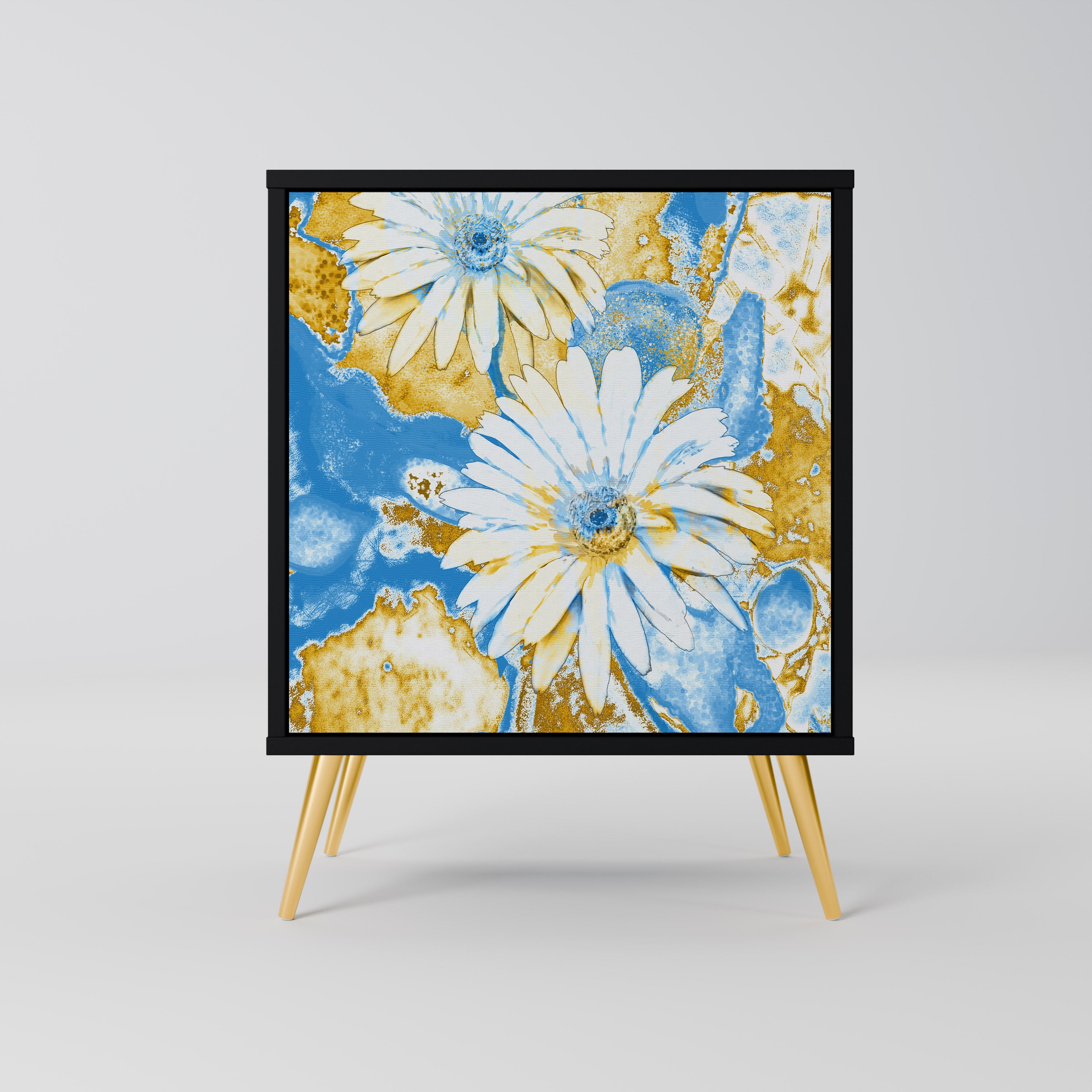 DAISY LUXE Komoda 1-drzwiowa korpus Czarny