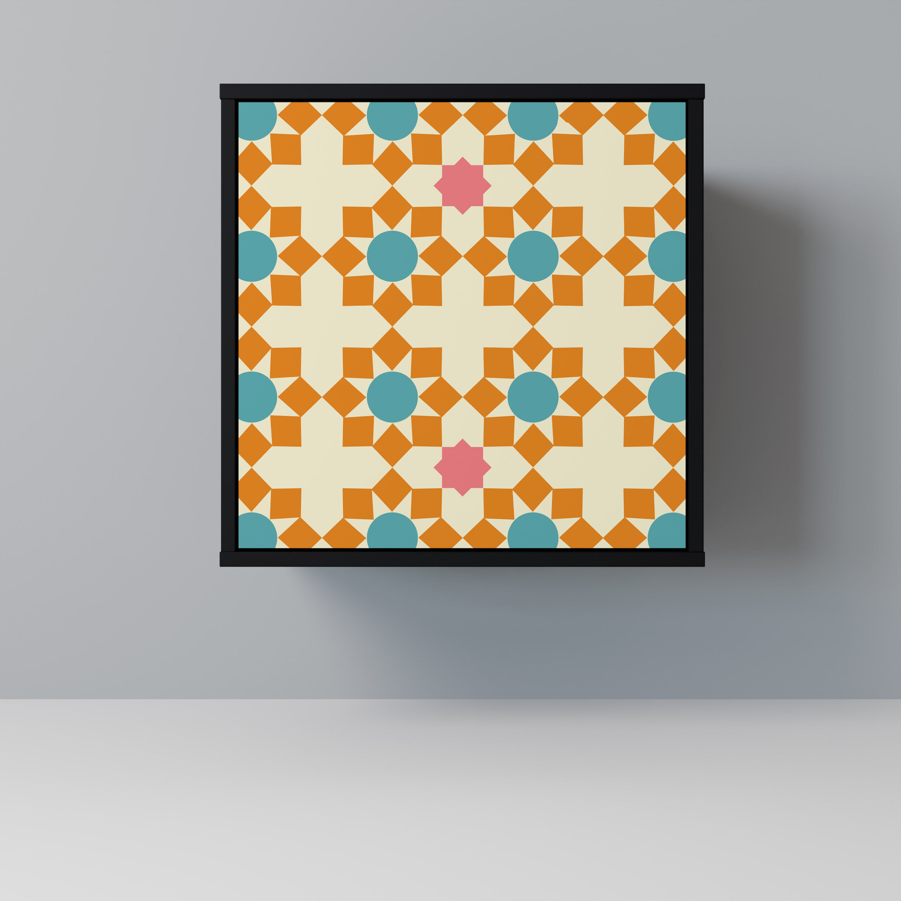 FLORAL DECOR Komoda 1-drzwiowa korpus Czarny