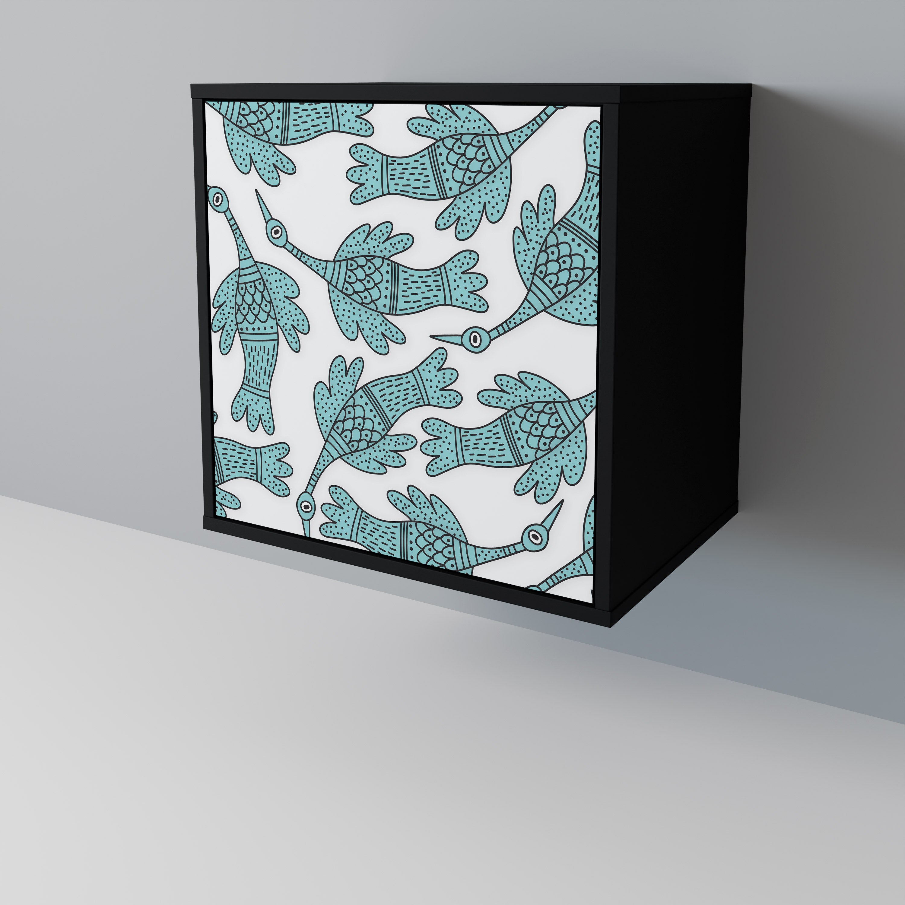 WATERSPOUT SONGIBIRD Komoda 1-drzwiowa korpus Czarny