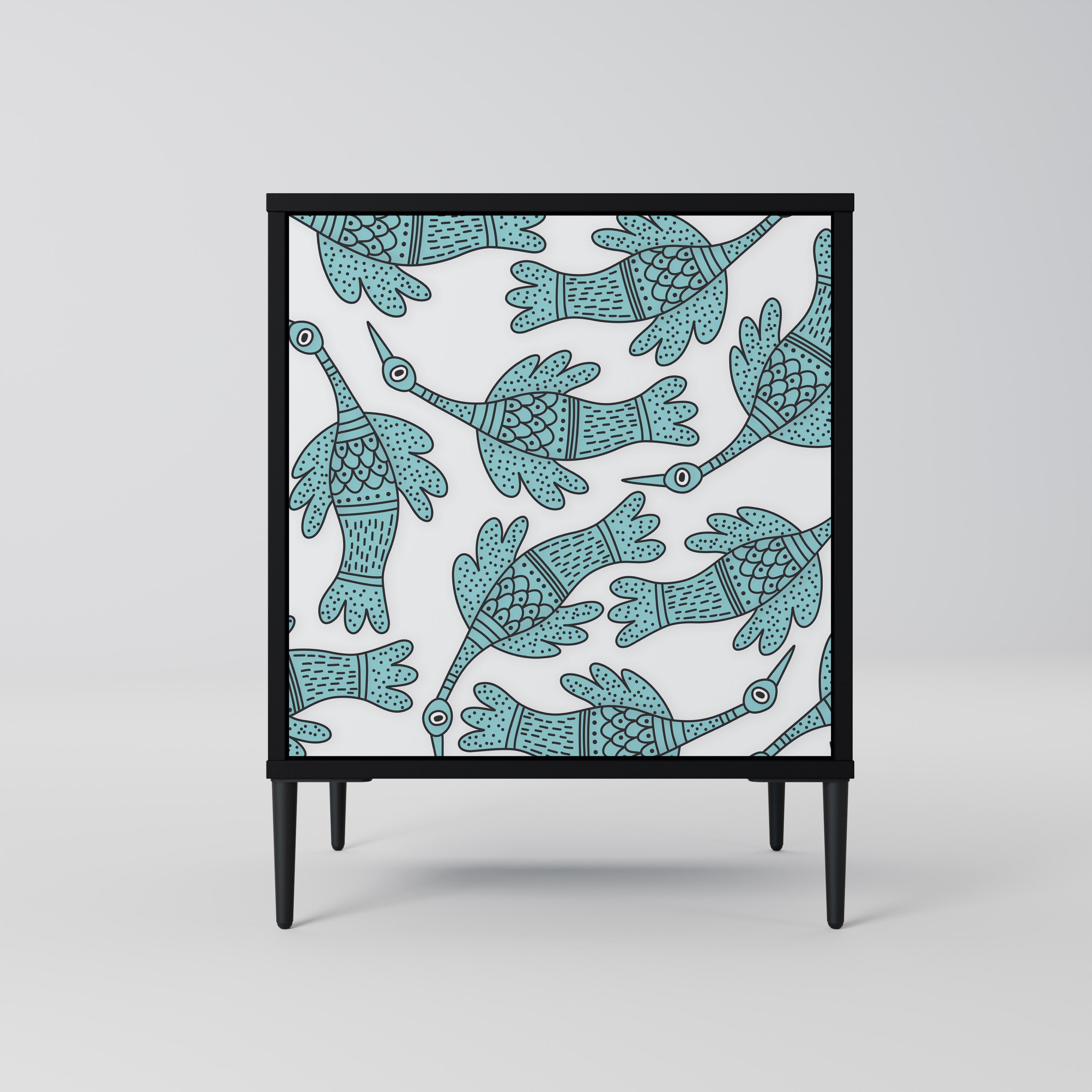 WATERSPOUT SONGIBIRD Komoda 1-drzwiowa korpus Czarny