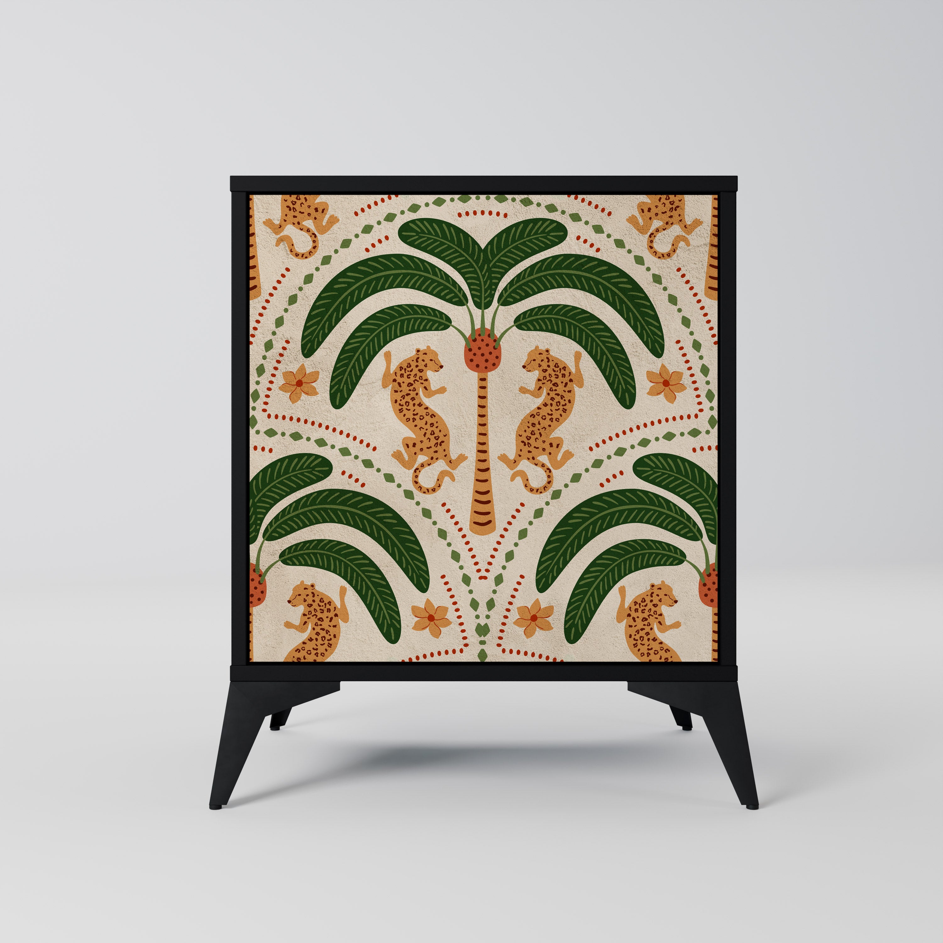 DANCING PREDATORS Komoda 1-drzwiowa korpus Czarny