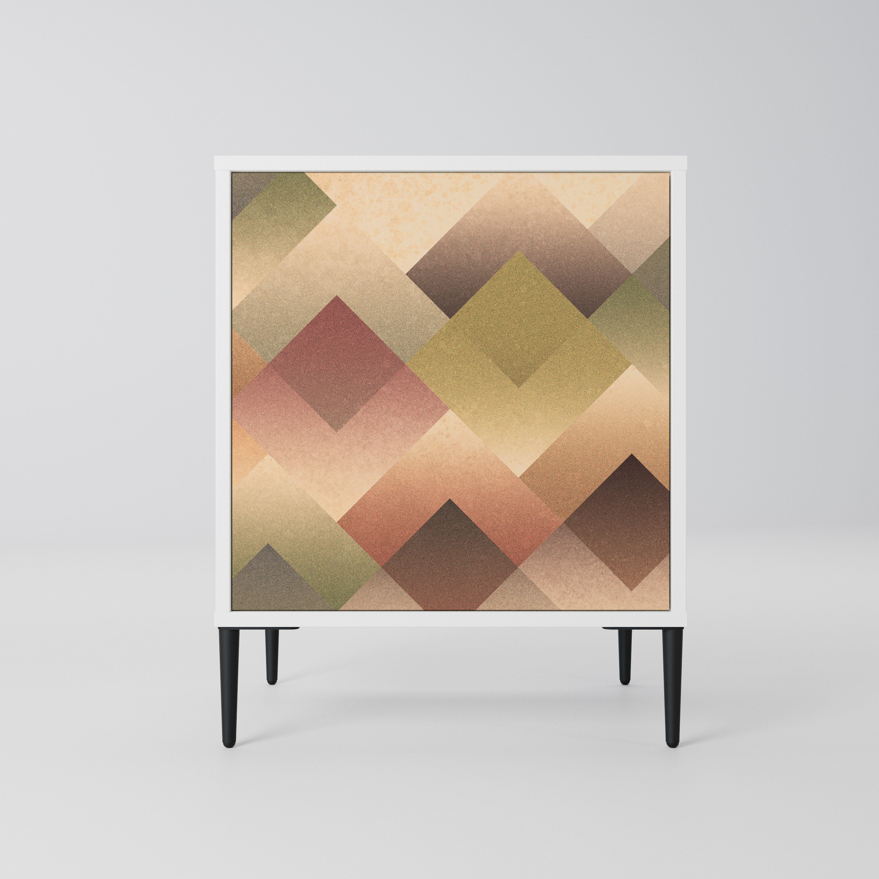 GEOMETRIC FUSION Komoda 1-drzwiowa korpus Biały