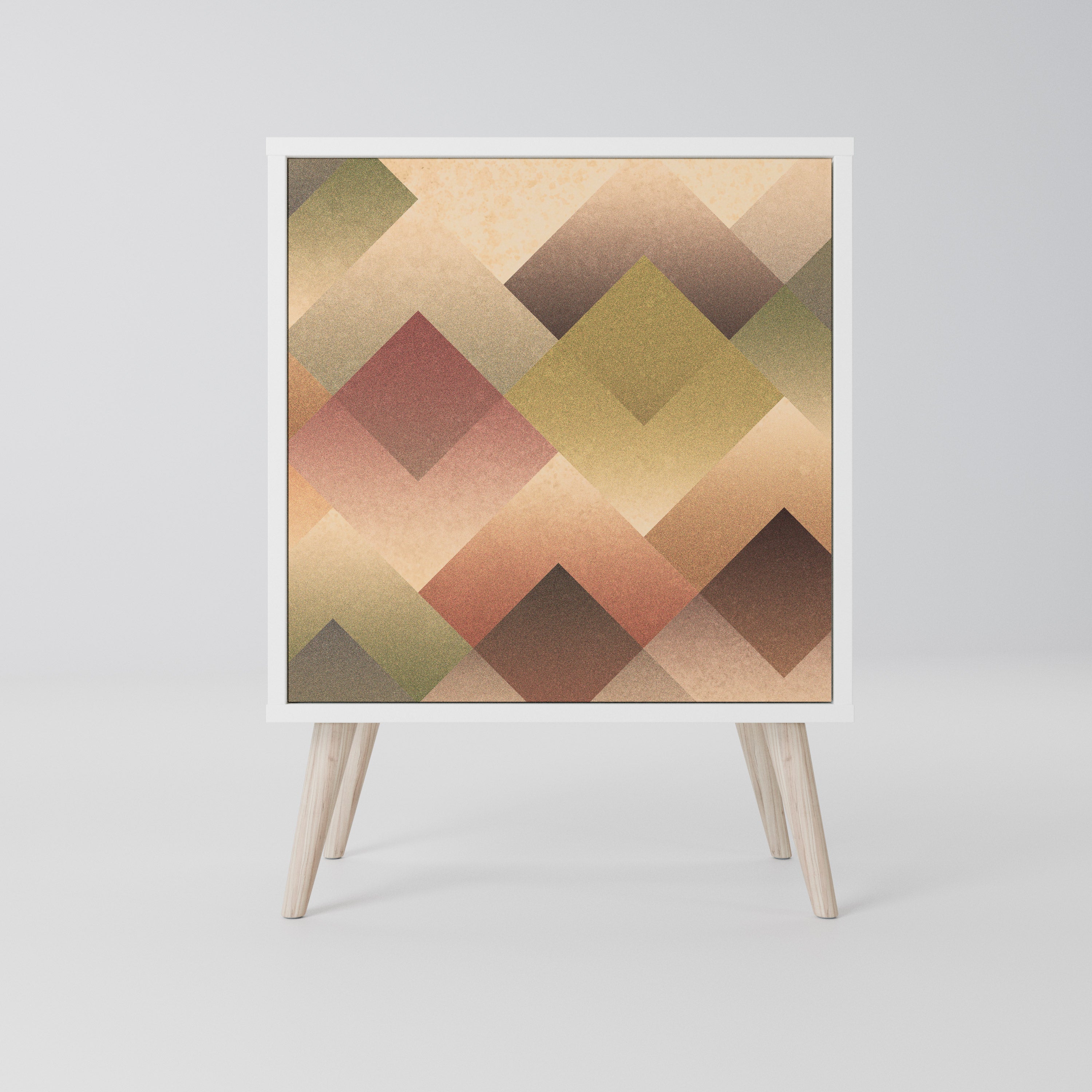 GEOMETRIC FUSION Komoda 1-drzwiowa korpus Biały