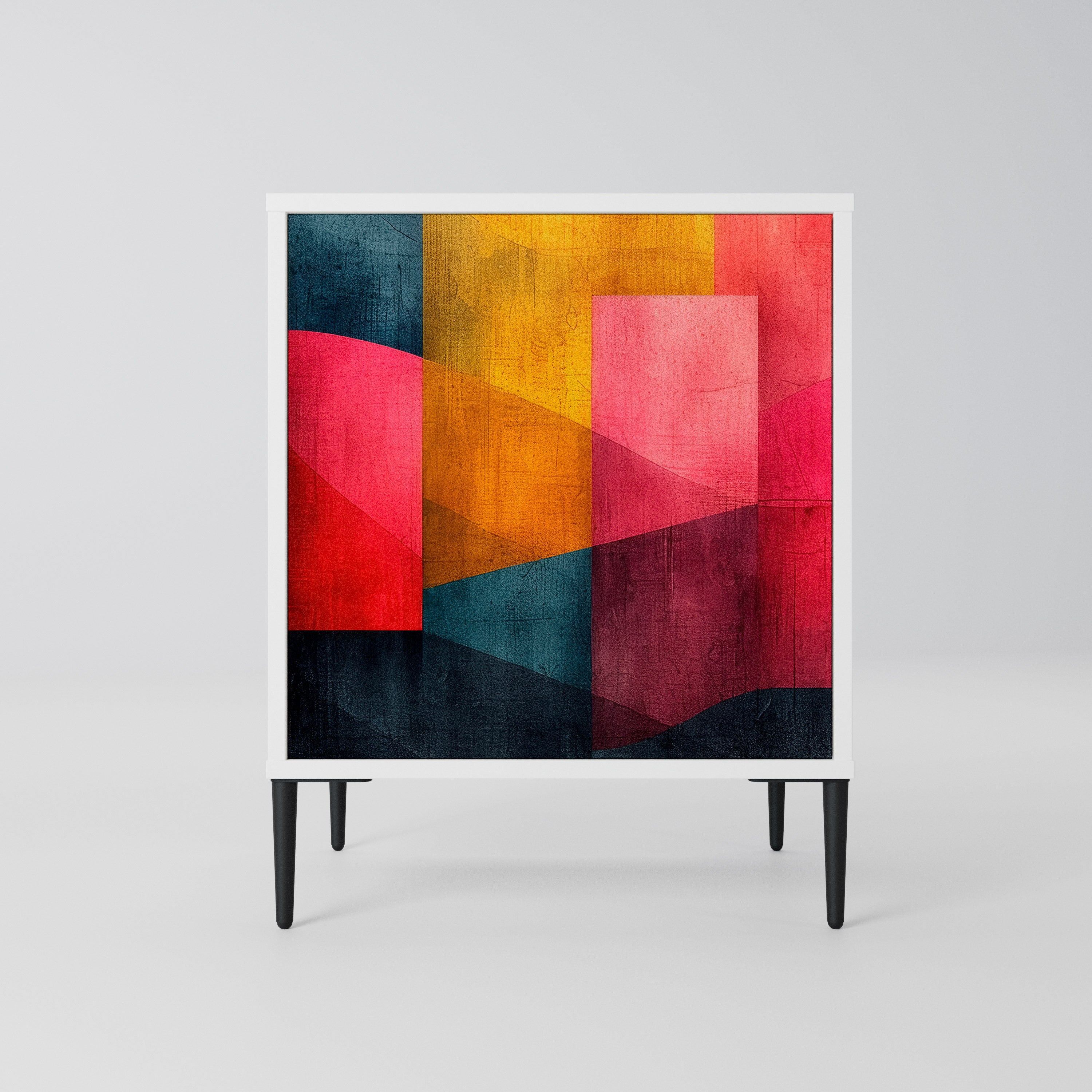 COLORFUL SOUNDS Komoda 1-drzwiowa korpus Biały