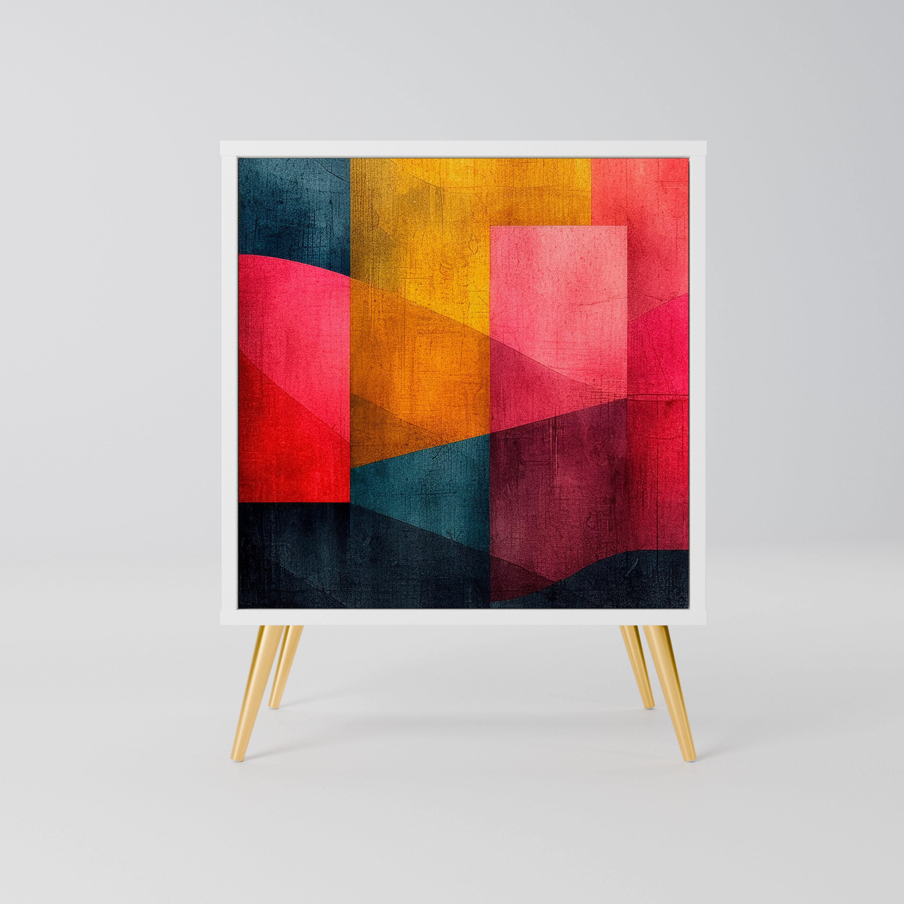 COLORFUL SOUNDS Komoda 1-drzwiowa korpus Biały