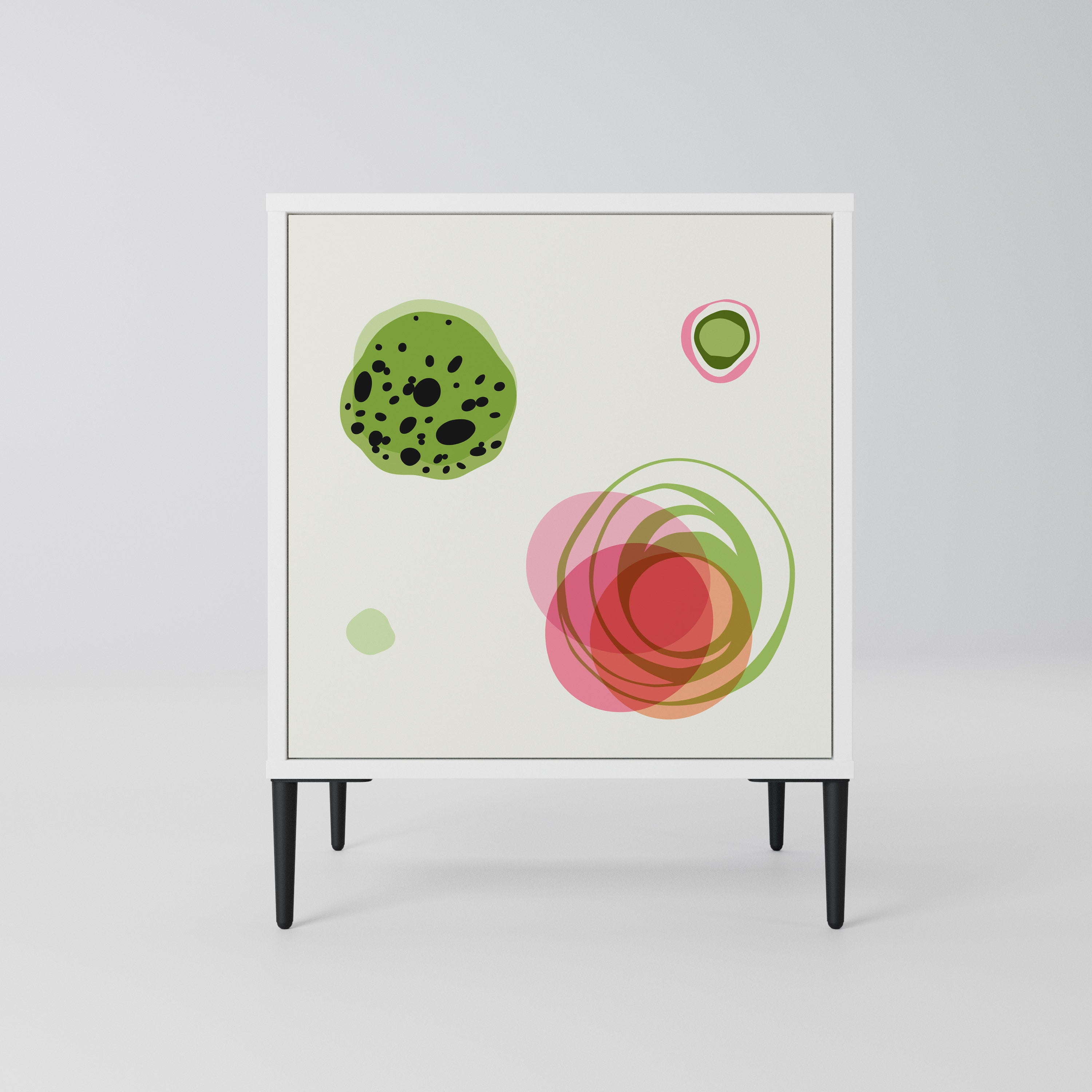 COLORFUL COSMOS Komoda 1-drzwiowa korpus Biały