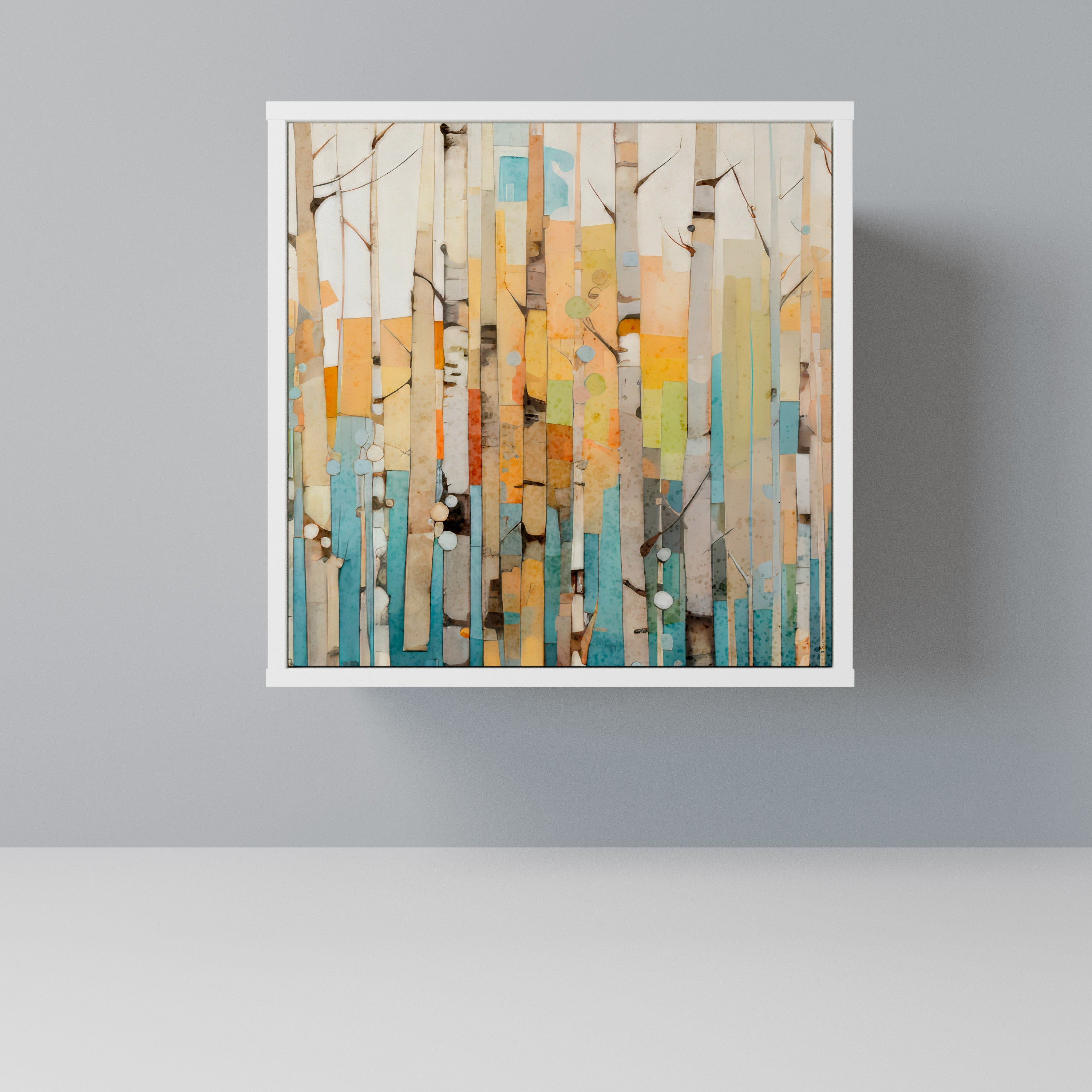 BIRCH KALEIDOSCOPE Komoda 1-drzwiowa korpus Biały
