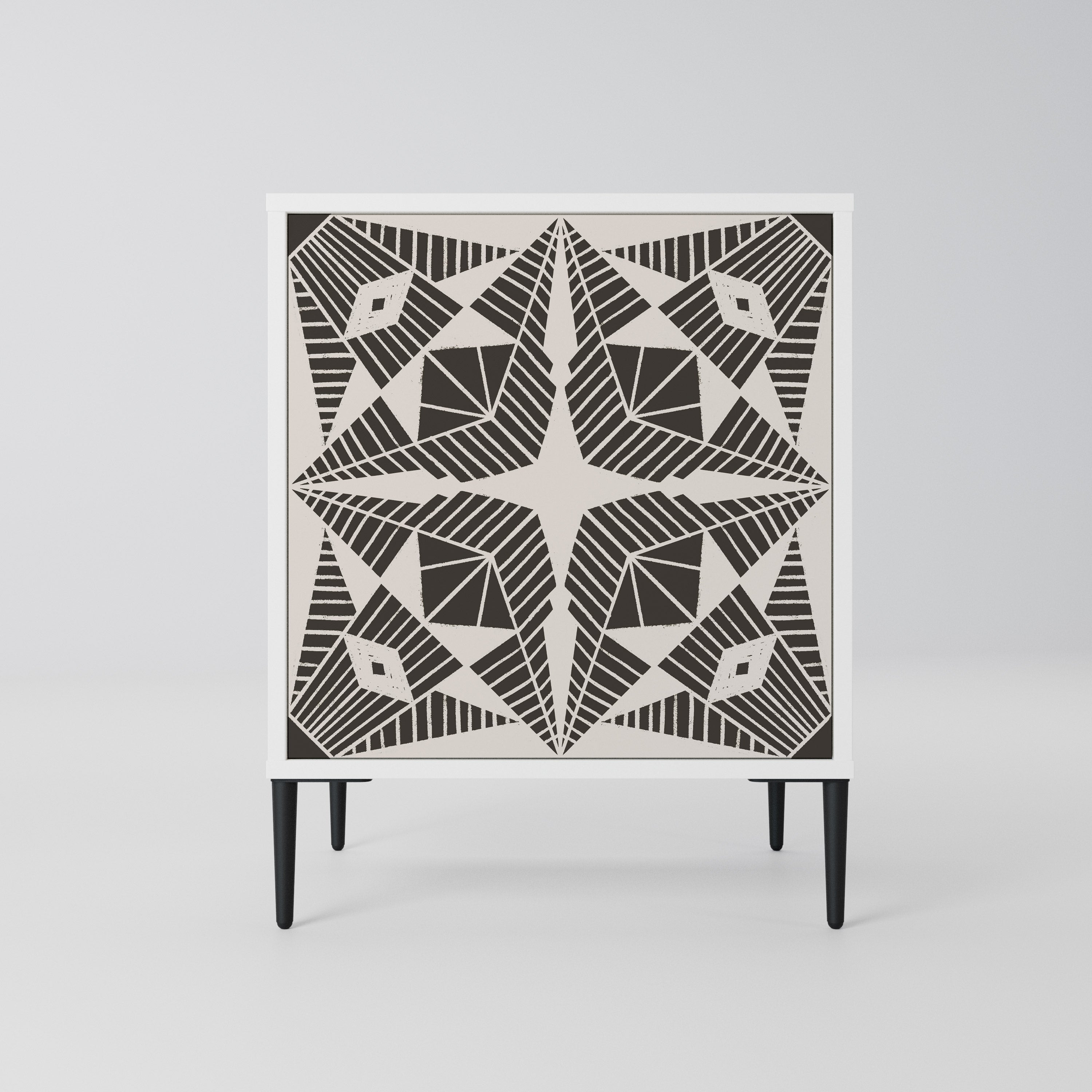 MONOCHROME NEXUS Komoda 1-drzwiowa korpus Biały