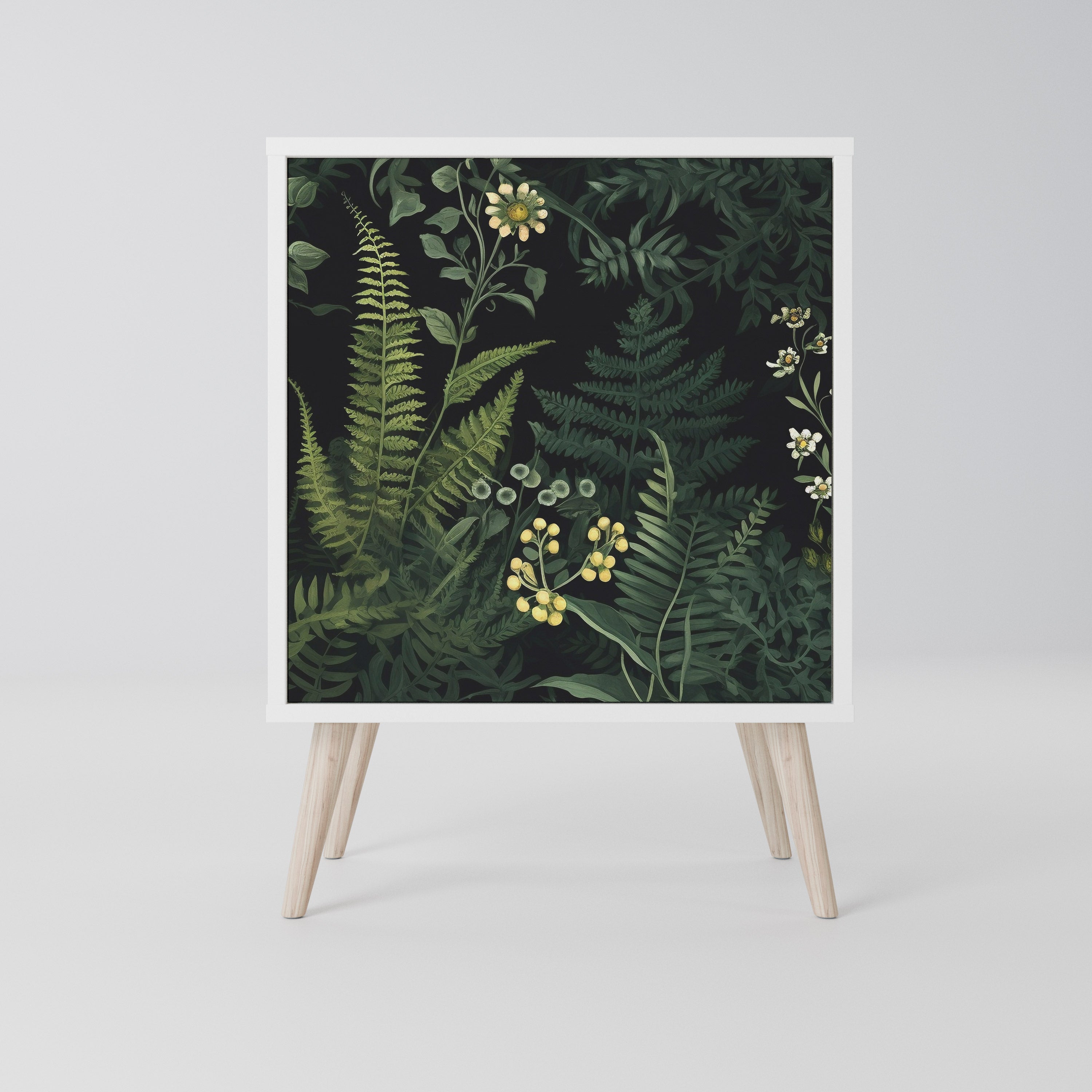 FERN FLOWERS Komoda 1-drzwiowa korpus Biały