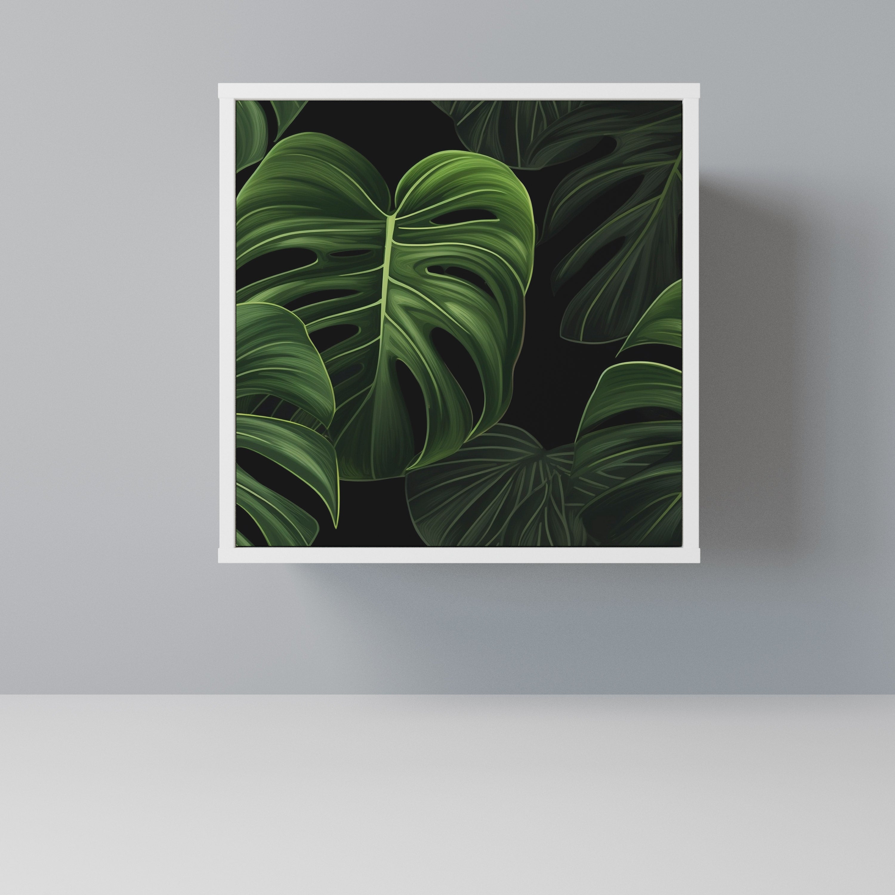 INFINITE MONSTERA Komoda 1-drzwiowa korpus Biały