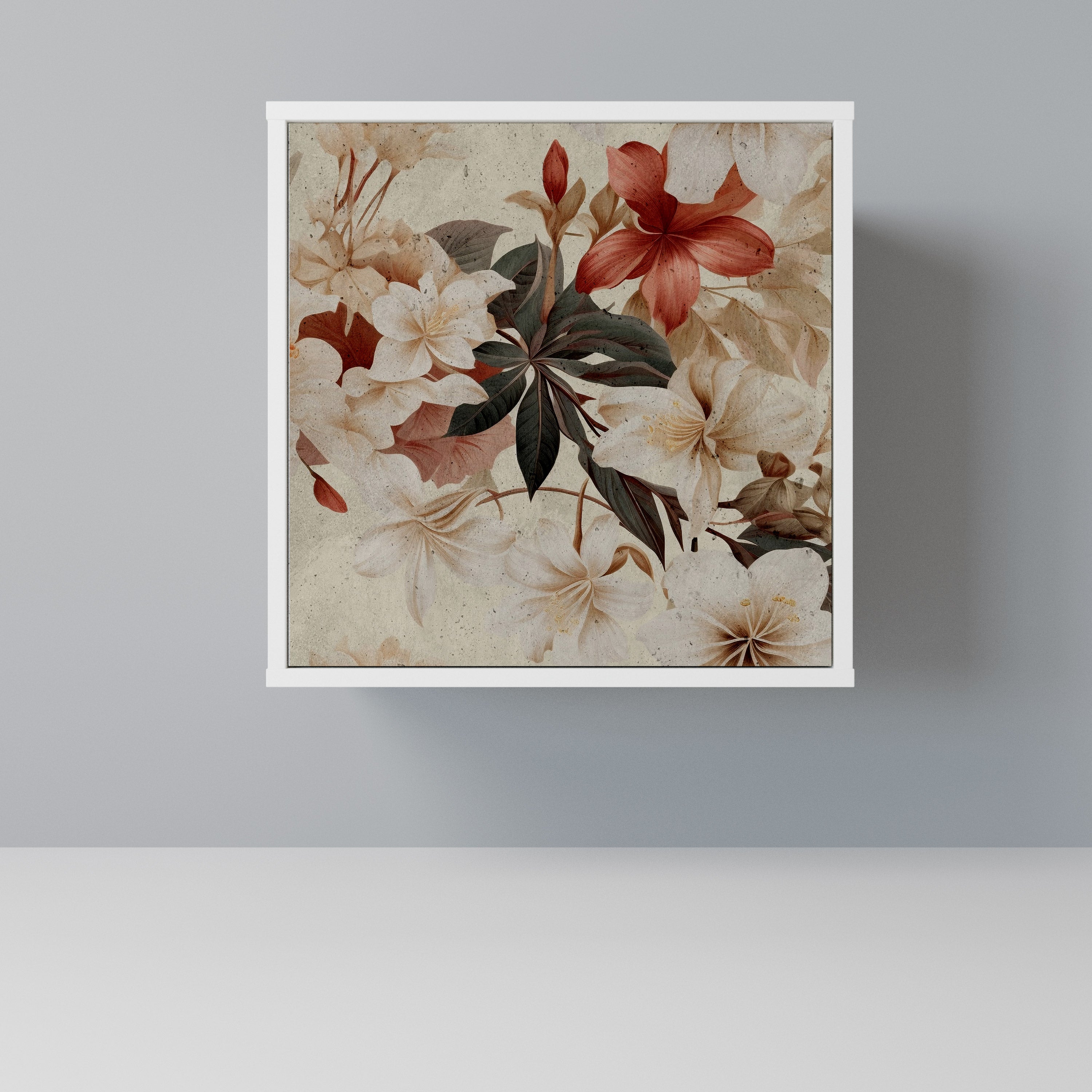 PETAL HARMONY Komoda 1-drzwiowa korpus Biały