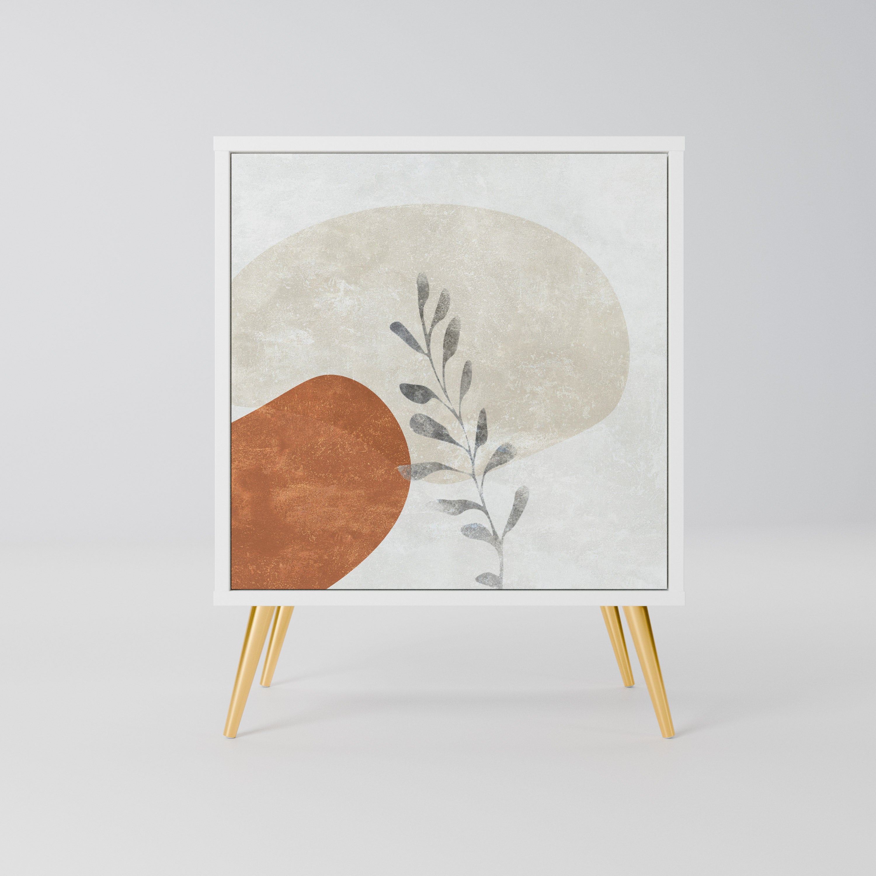 TRANQUIL TWIG Komoda 1-drzwiowa korpus Biały