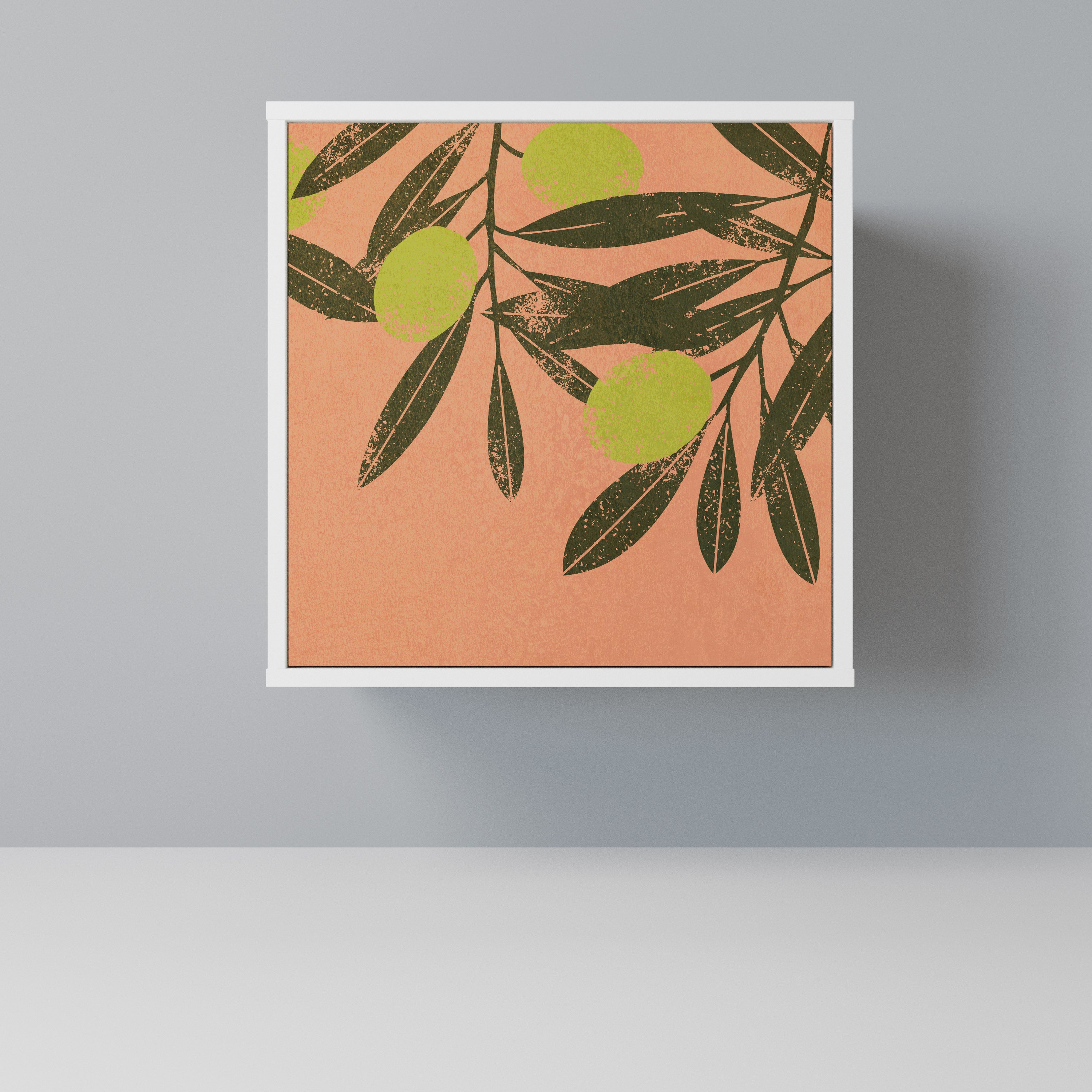 JUICY OLIVES Komoda 1-drzwiowa korpus Biały