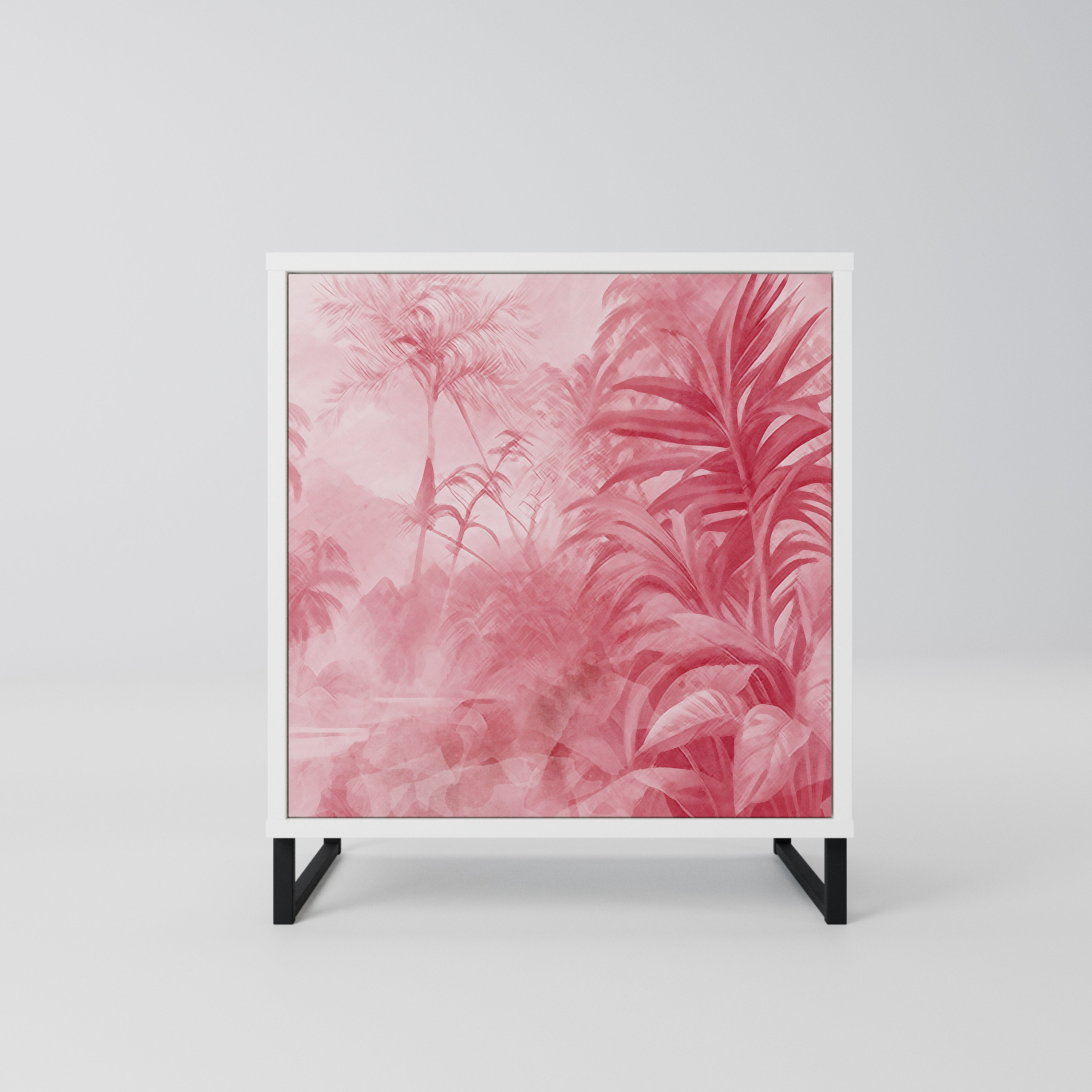 SWEET TROPICS Komoda 1-drzwiowa korpus Biały