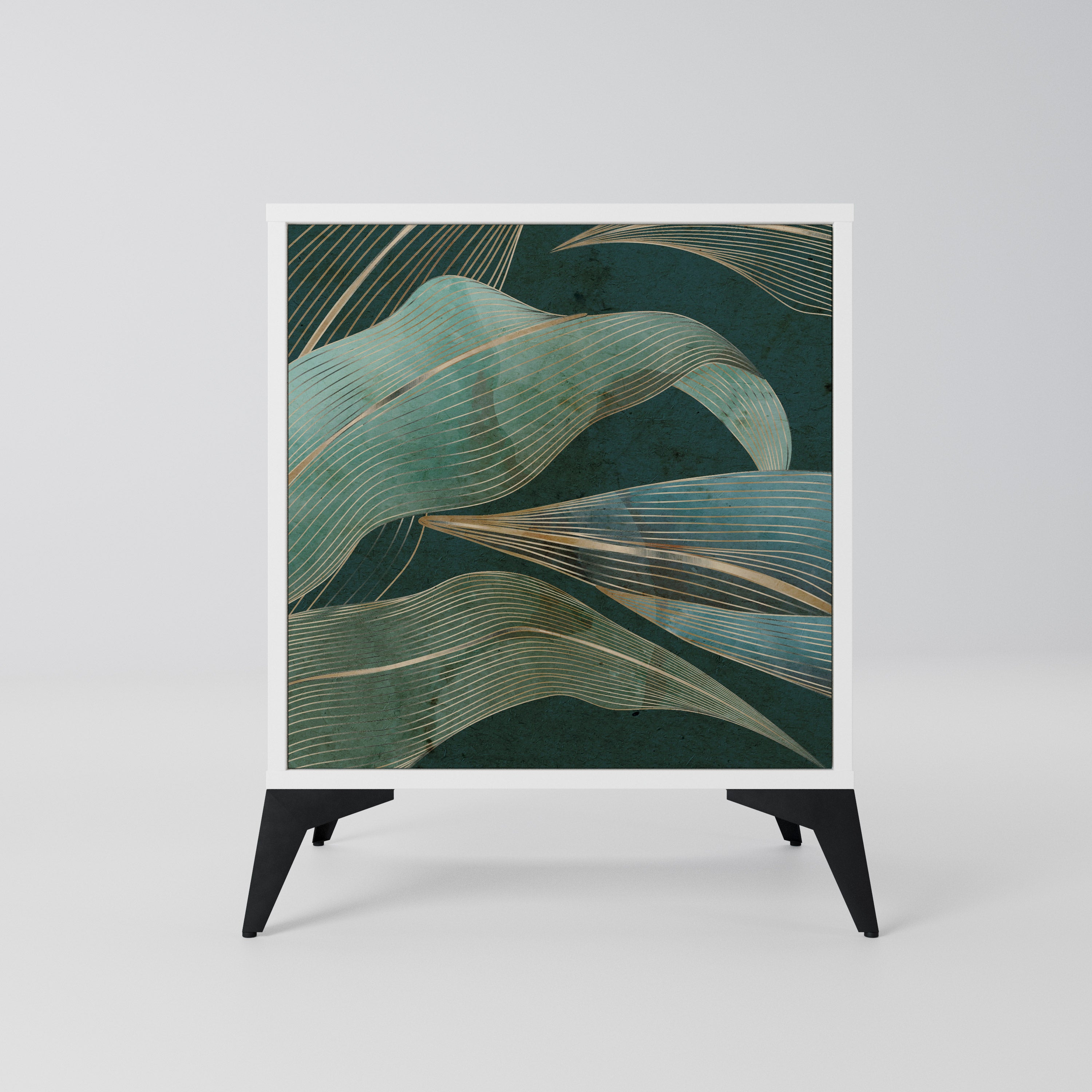 ROYAL GREEN Komoda 1-drzwiowa korpus Biały