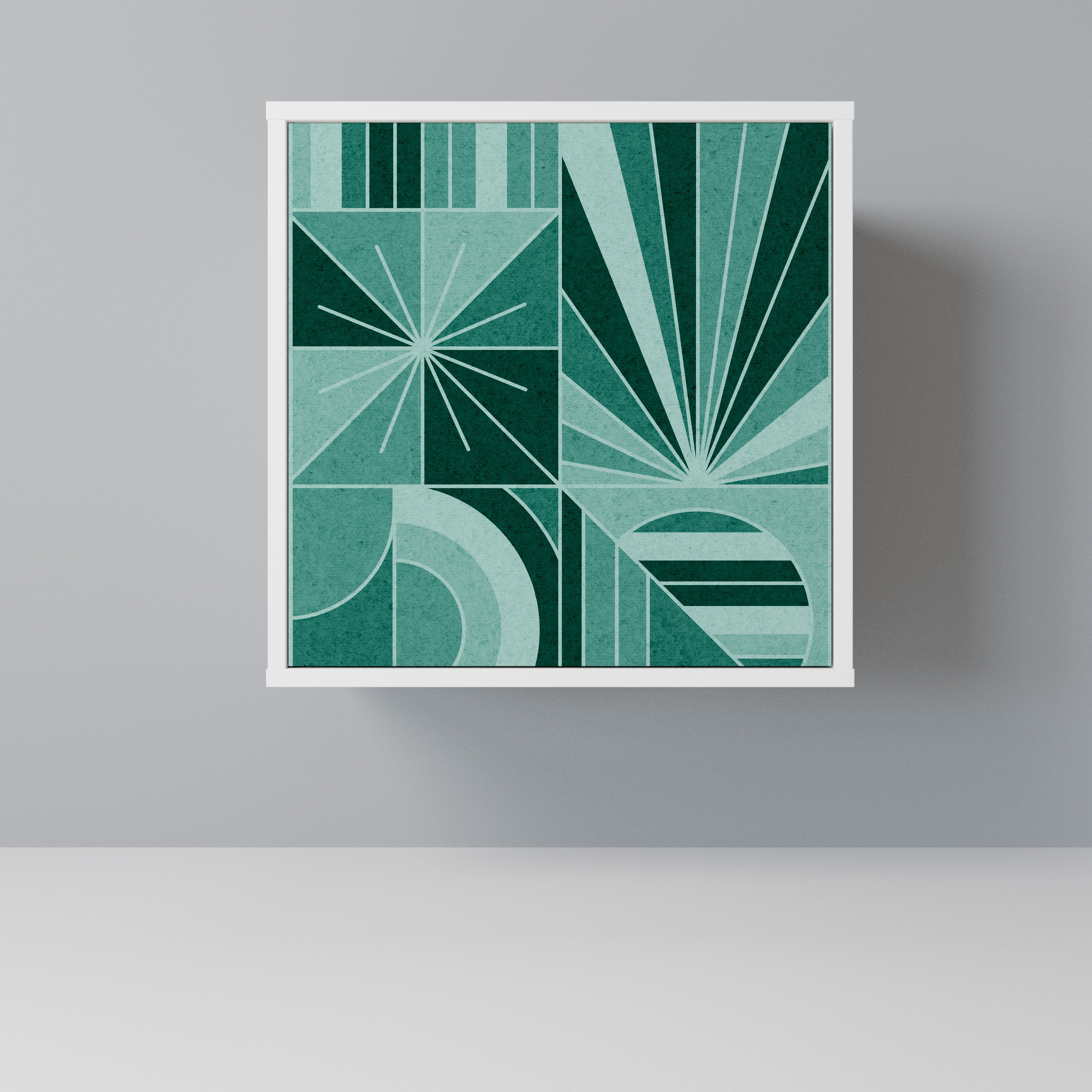 HARMONIC GRID Komoda 1-drzwiowa korpus Biały