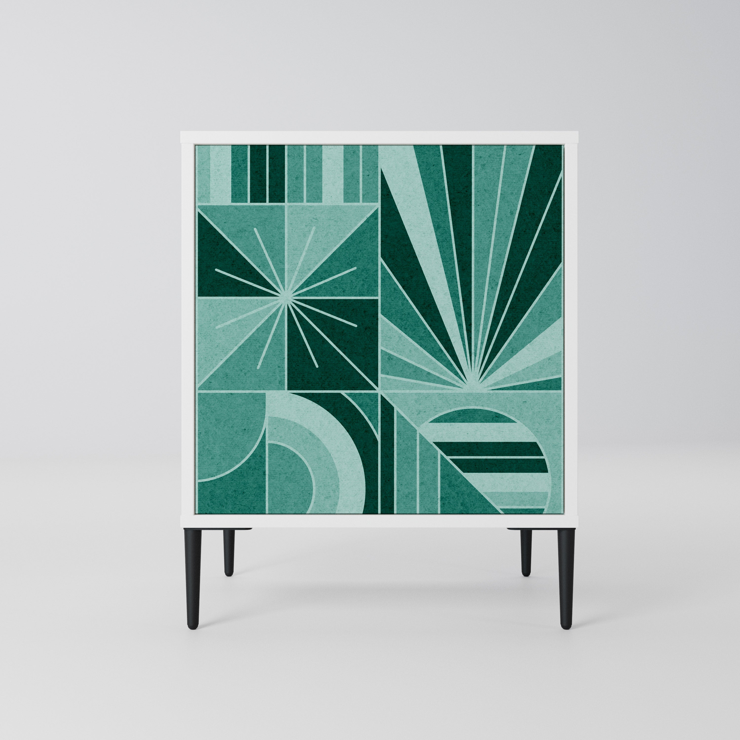 HARMONIC GRID Komoda 1-drzwiowa korpus Biały