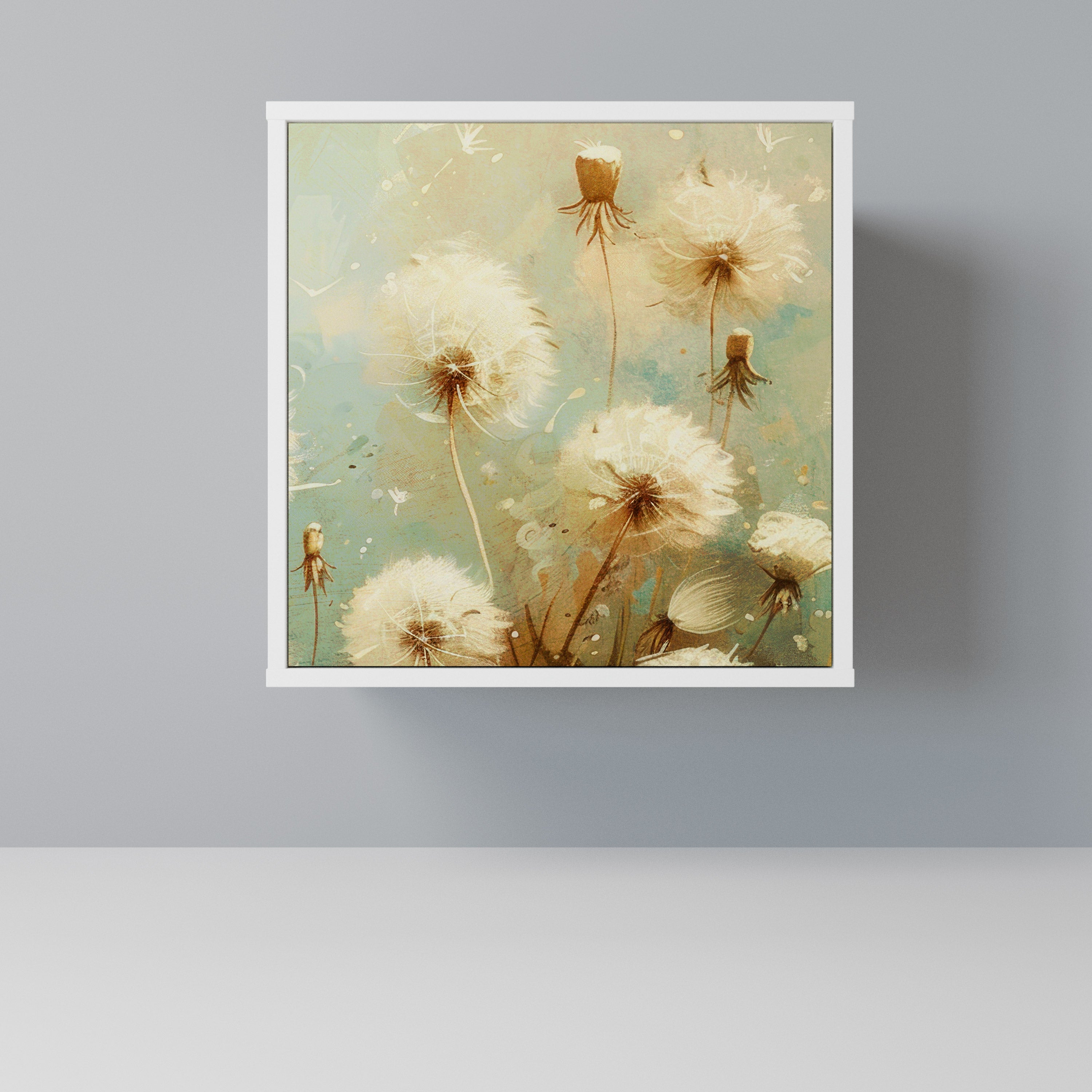 DREAMY MEADOW Komoda 1-drzwiowa korpus Biały