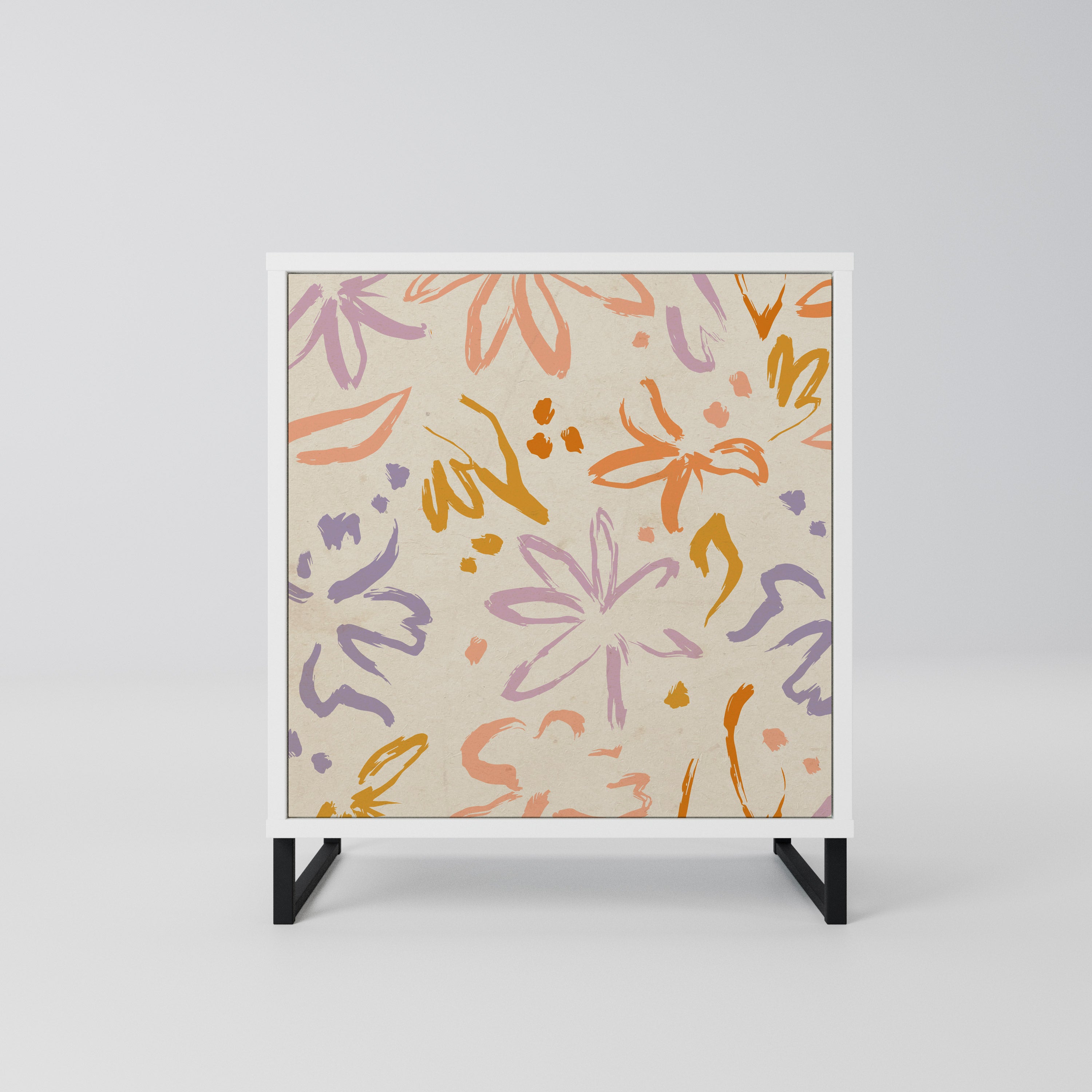 SPRING WHIMSY Komoda 1-drzwiowa korpus Biały