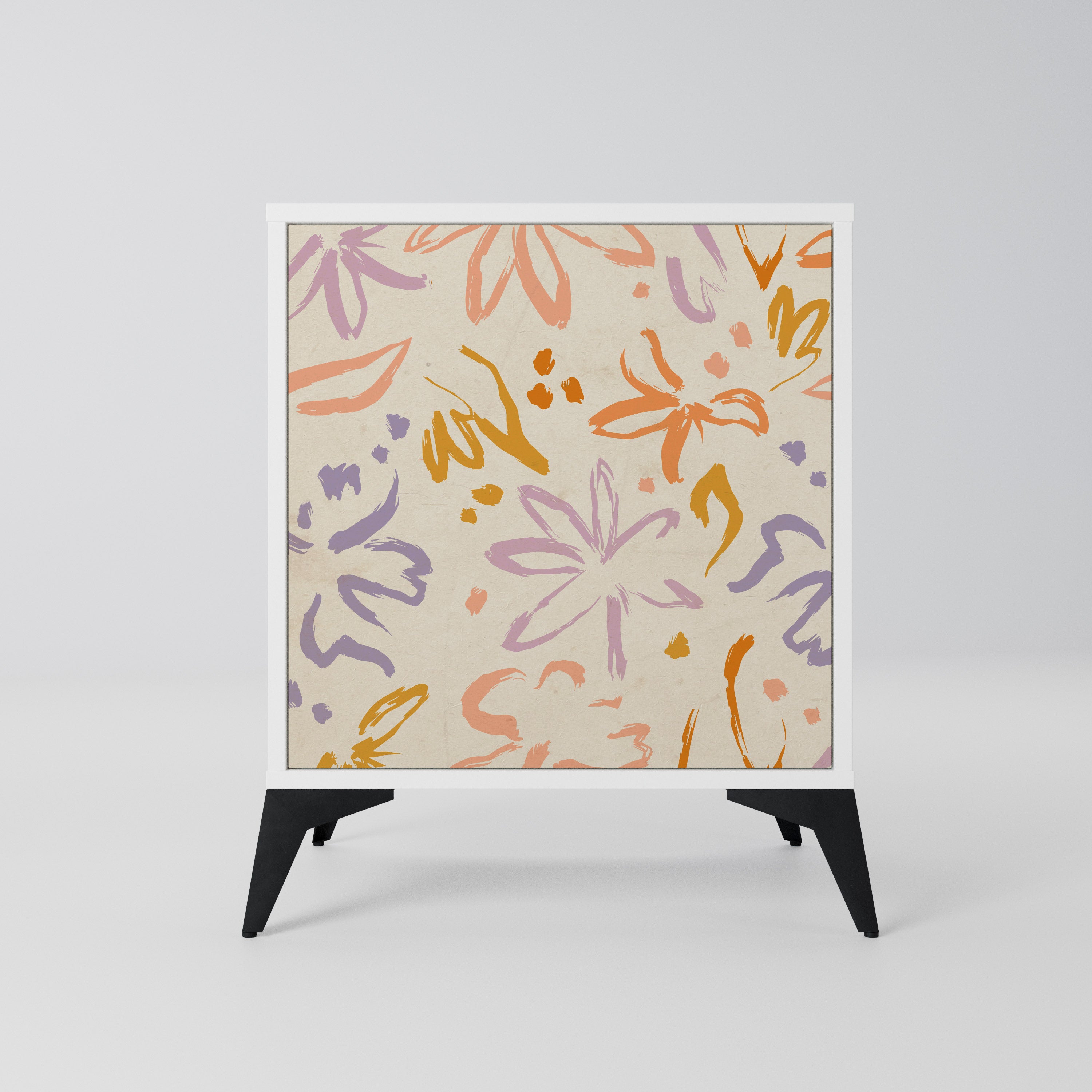 SPRING WHIMSY Komoda 1-drzwiowa korpus Biały