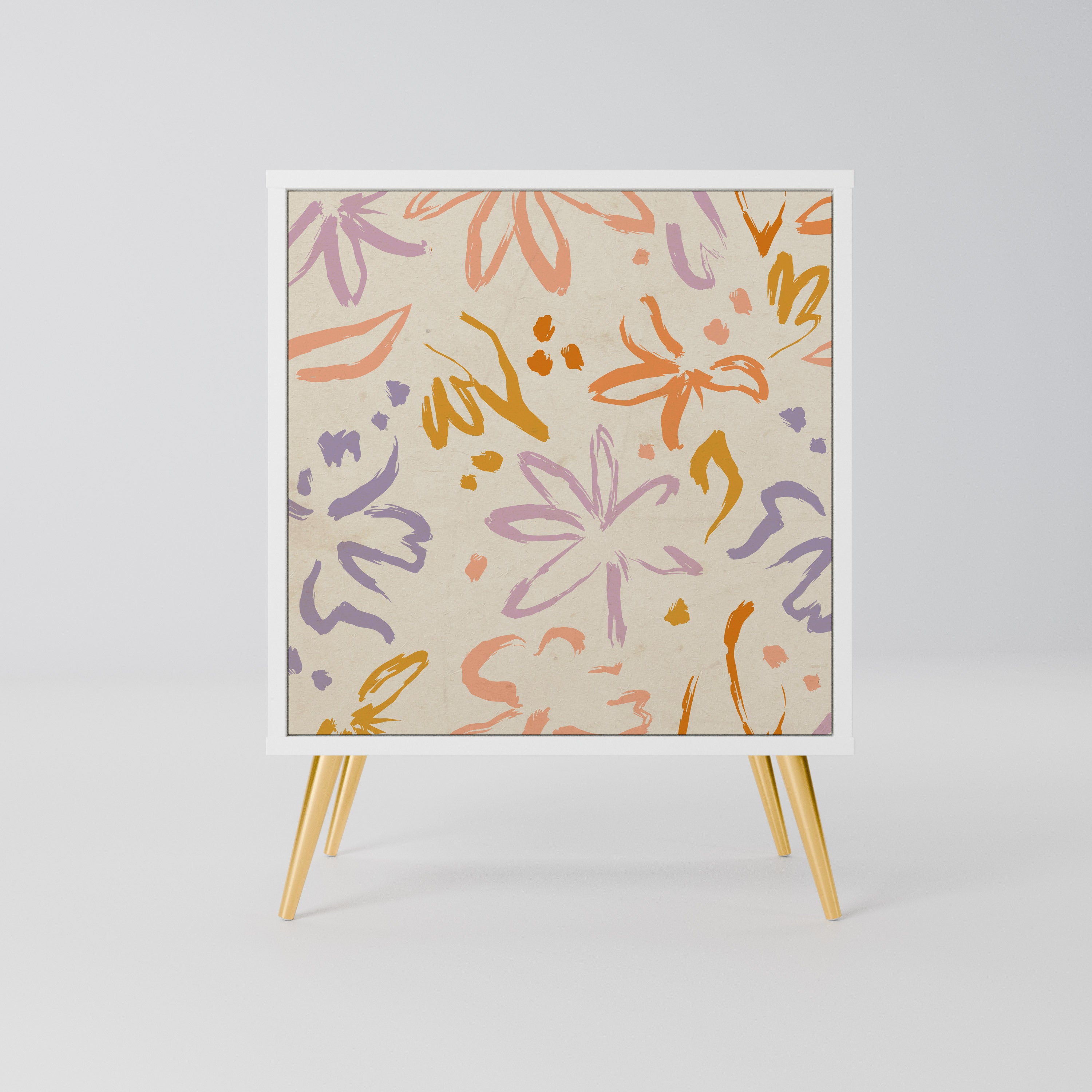 SPRING WHIMSY Komoda 1-drzwiowa korpus Biały