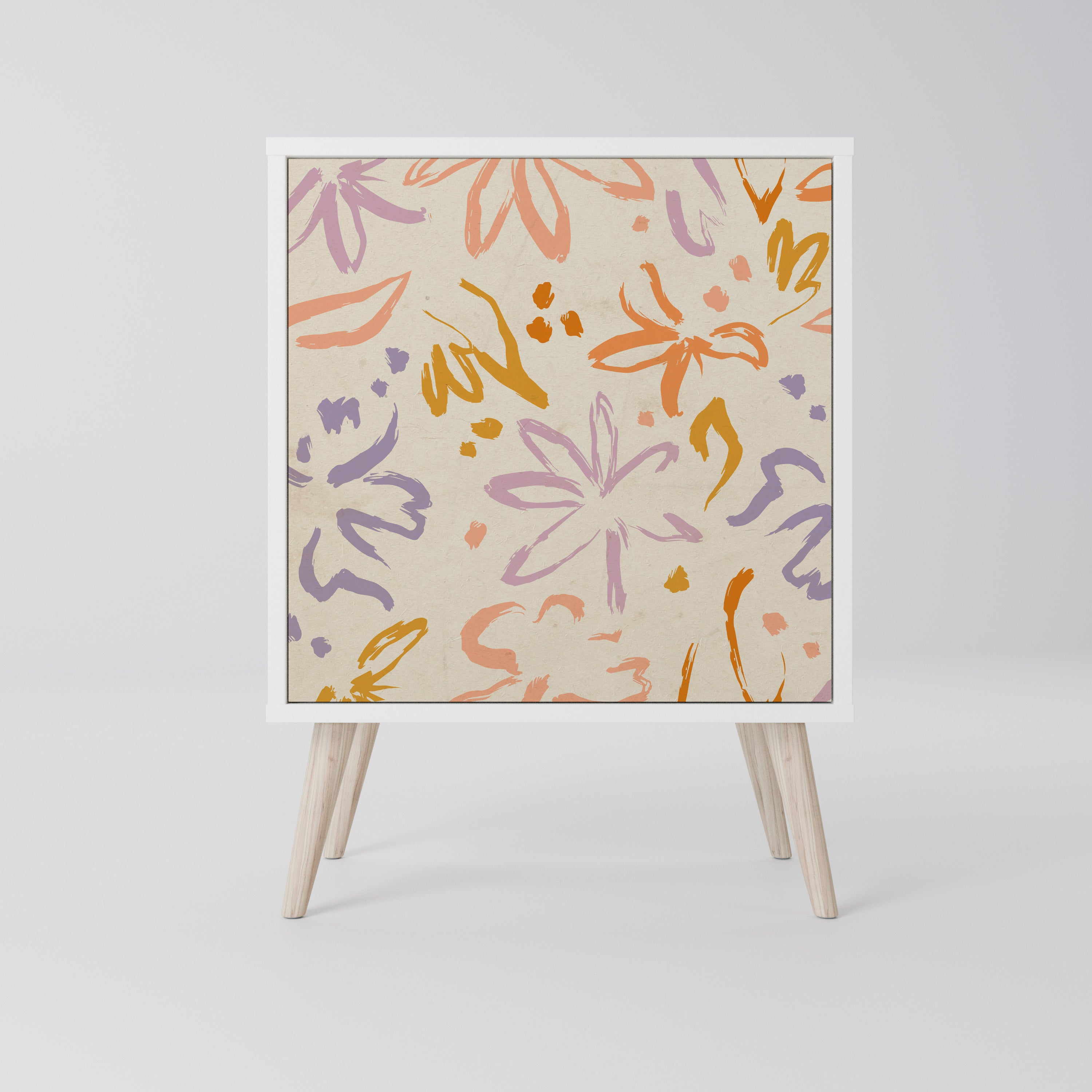 SPRING WHIMSY Komoda 1-drzwiowa korpus Biały