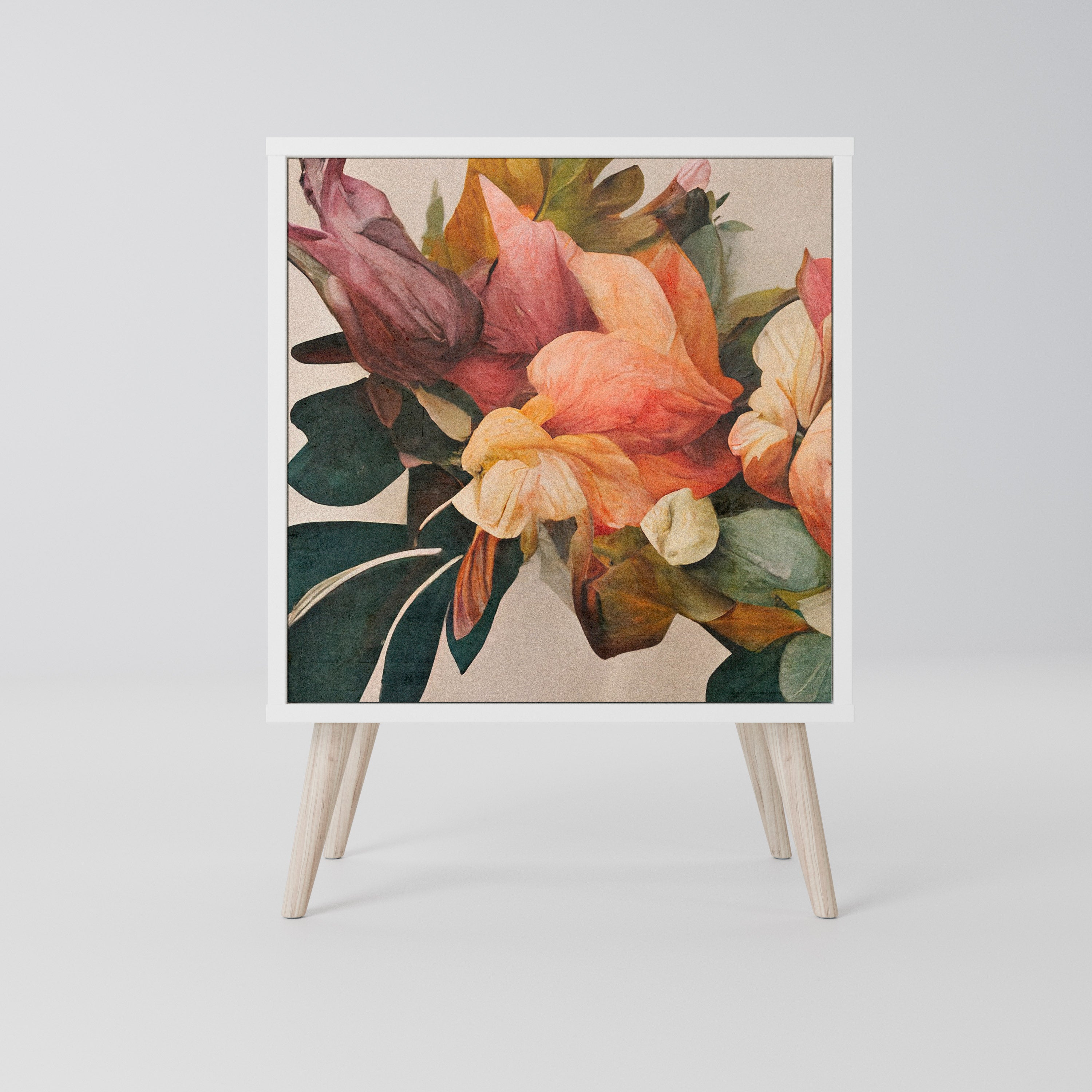 STYLISH BEAUTY Komoda 1-drzwiowa korpus Biały