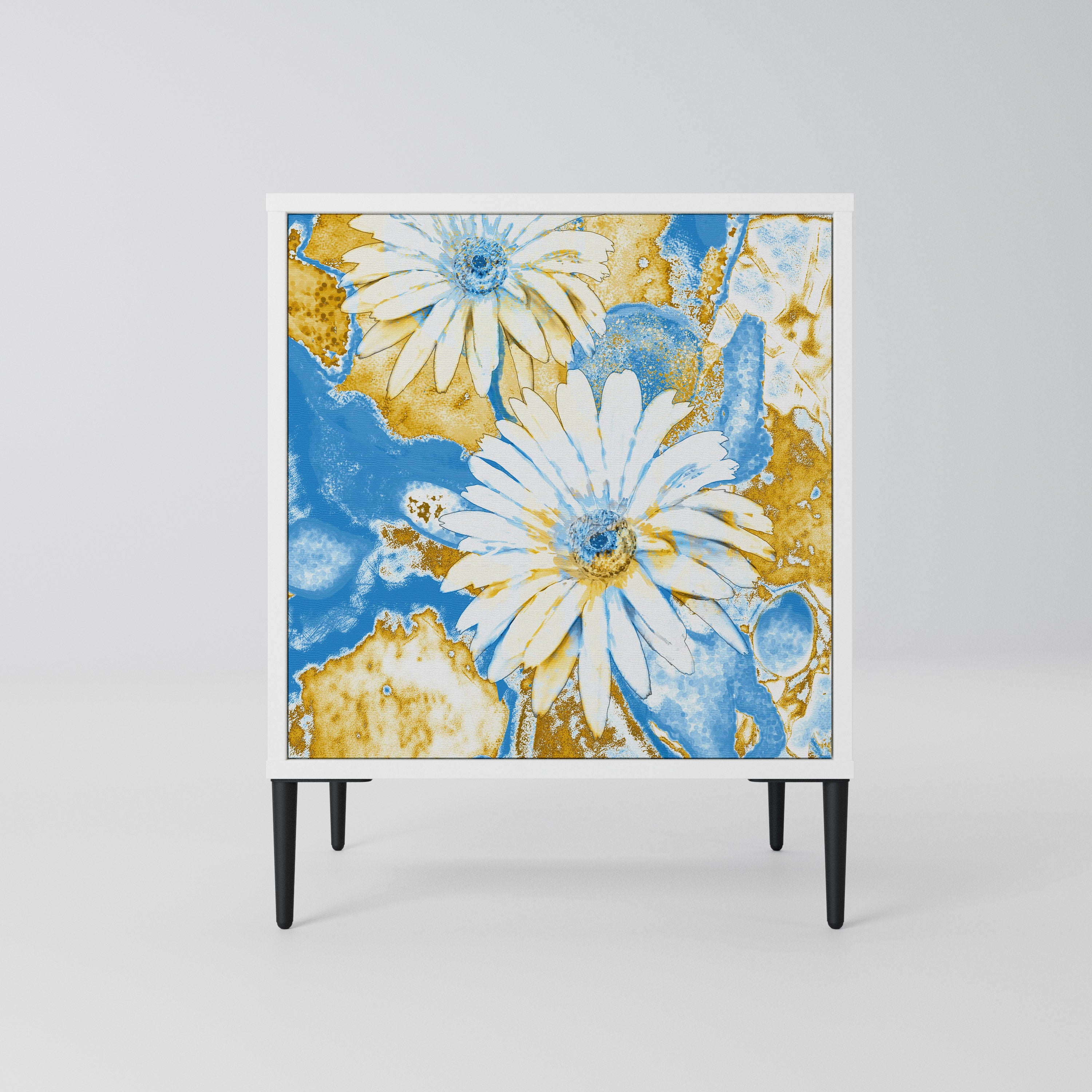 DAISY LUXE Komoda 1-drzwiowa korpus Biały