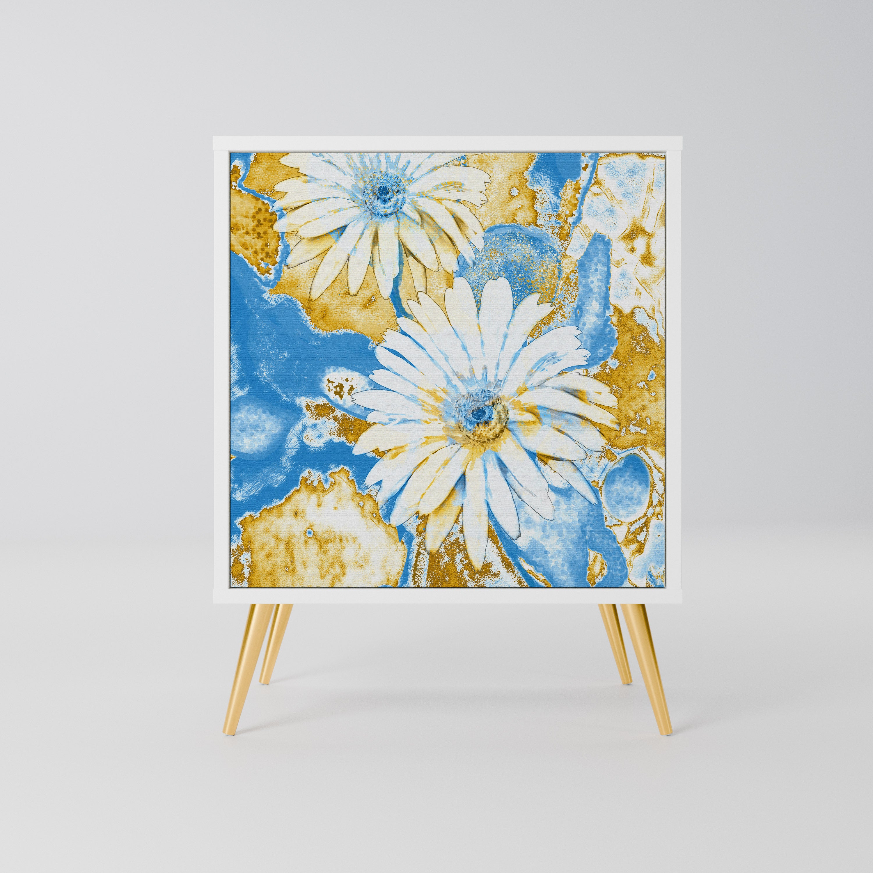 DAISY LUXE Komoda 1-drzwiowa korpus Biały