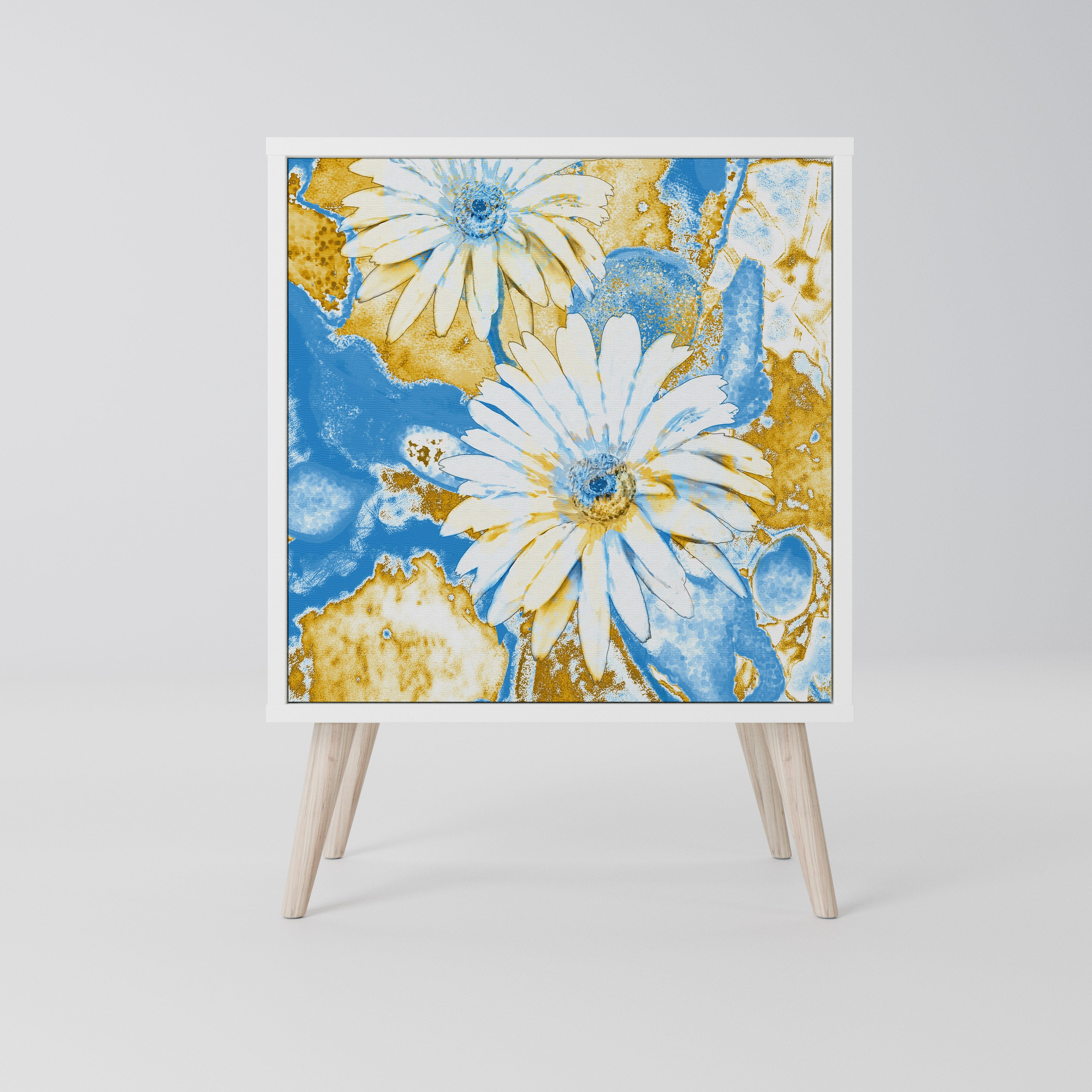 DAISY LUXE Komoda 1-drzwiowa korpus Biały