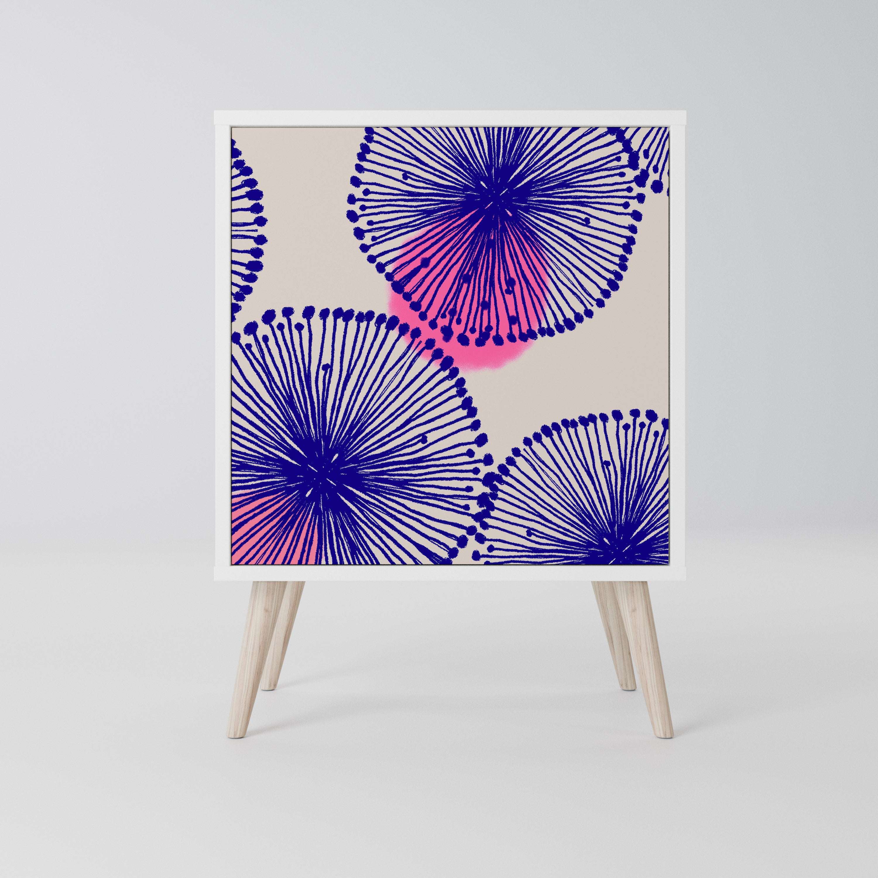 MAGIC NATURE Komoda 1-drzwiowa korpus Biały