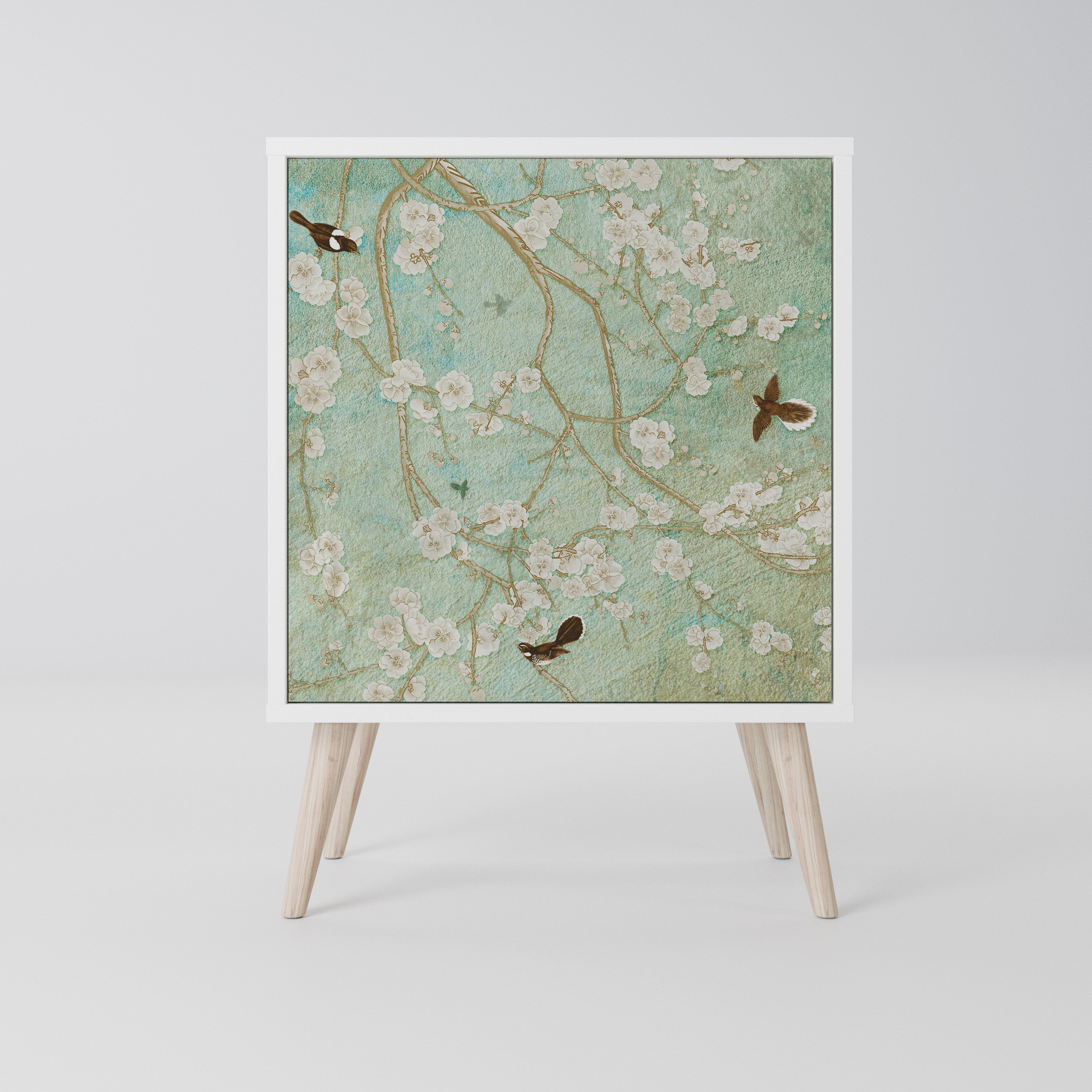 BLOOMING CHARM Komoda 1-drzwiowa korpus Biały