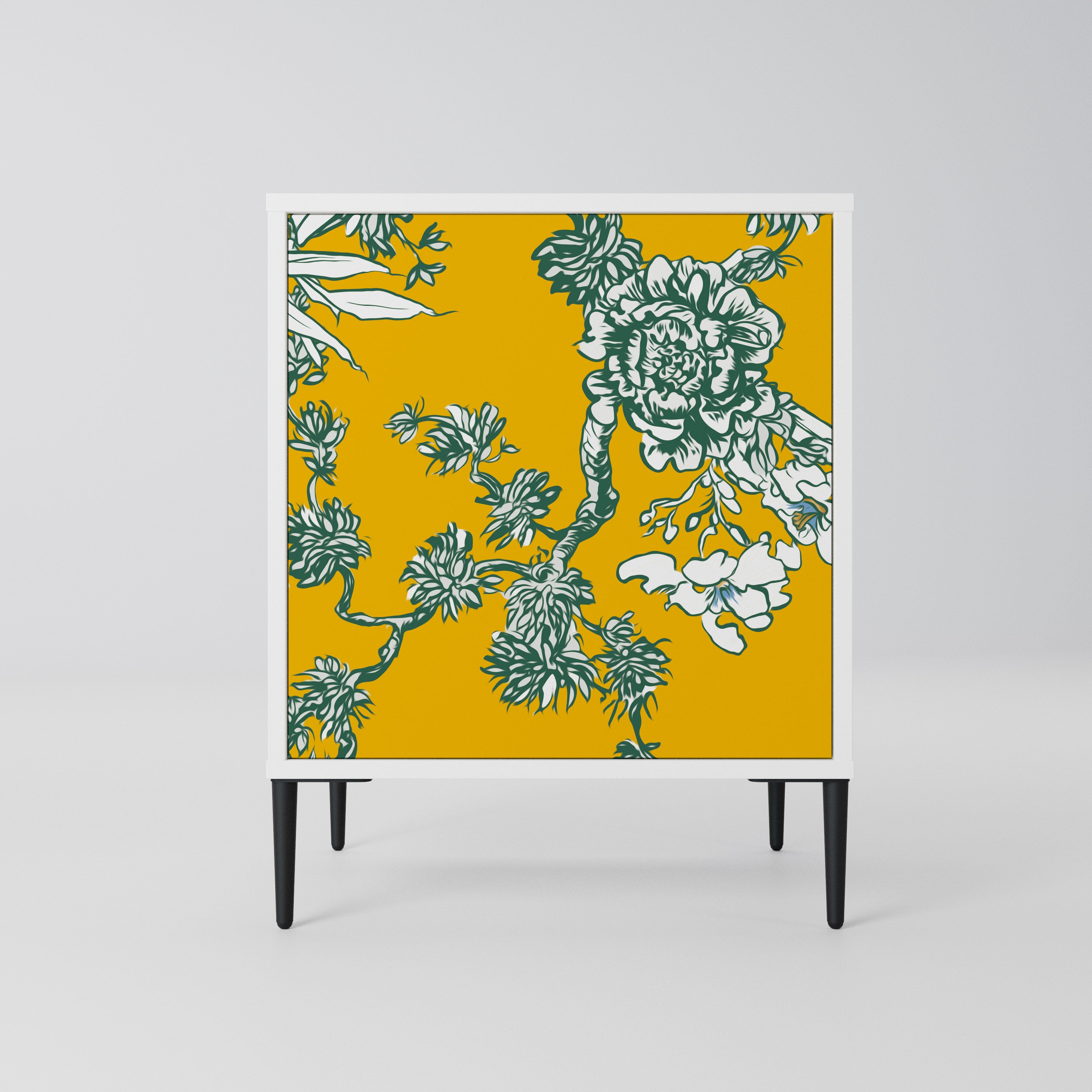 YELLOW CHINOISERIE Komoda 1-drzwiowa korpus Biały
