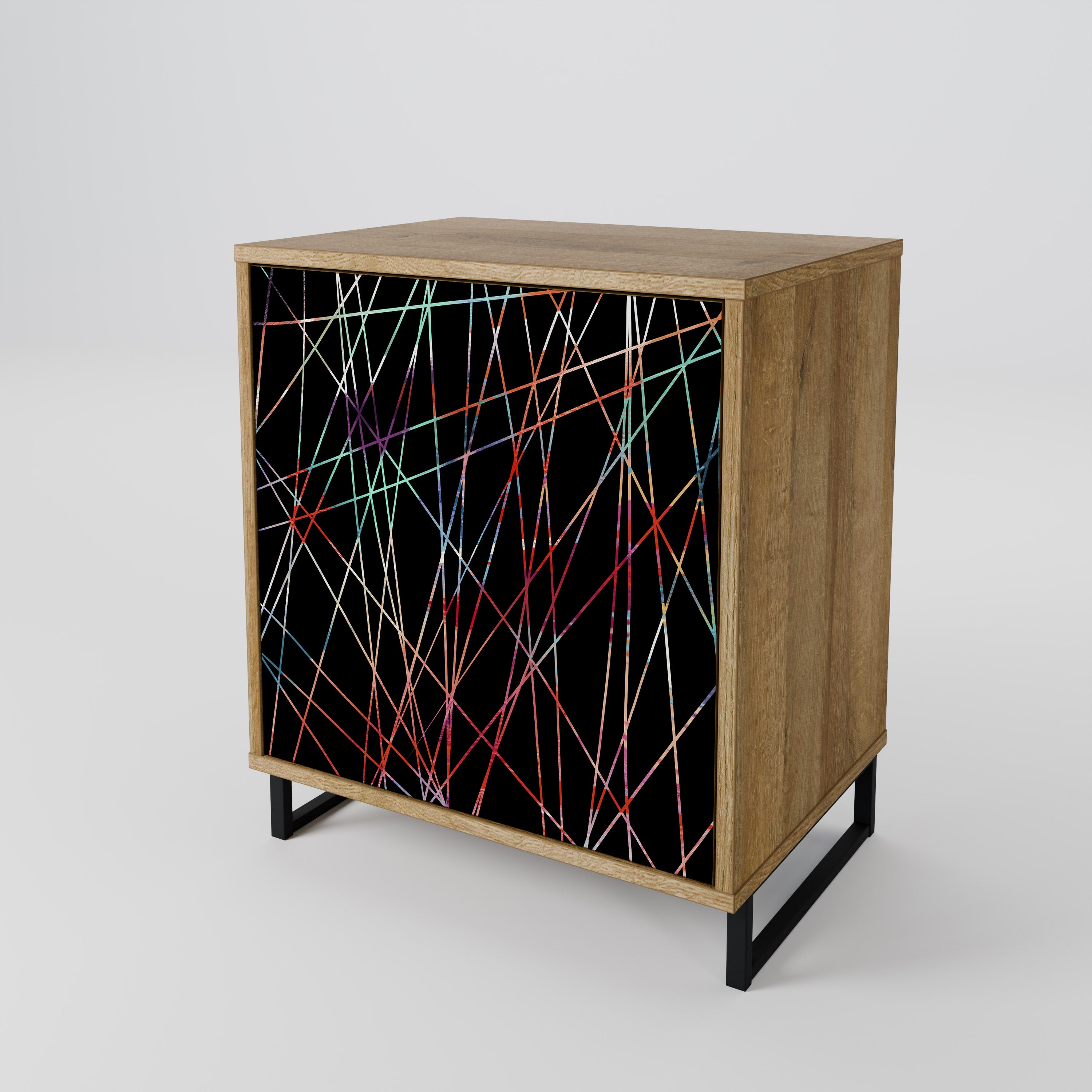 LUMINOUS SNARE Komoda 1-drzwiowa korpus Dąb Riva