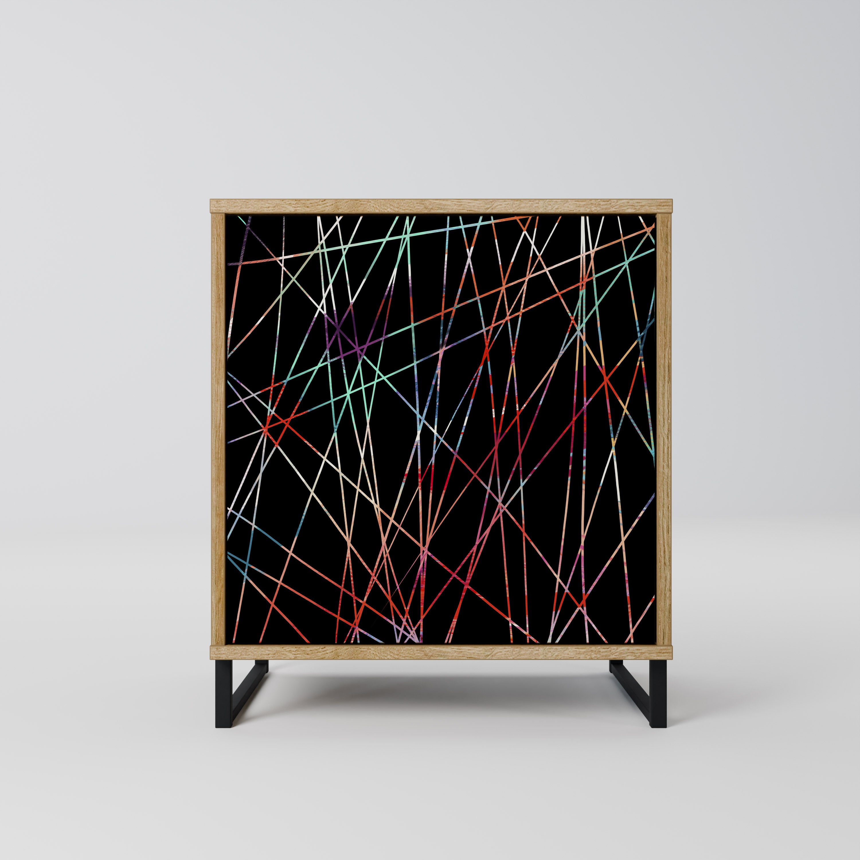 LUMINOUS SNARE Komoda 1-drzwiowa korpus Dąb Riva