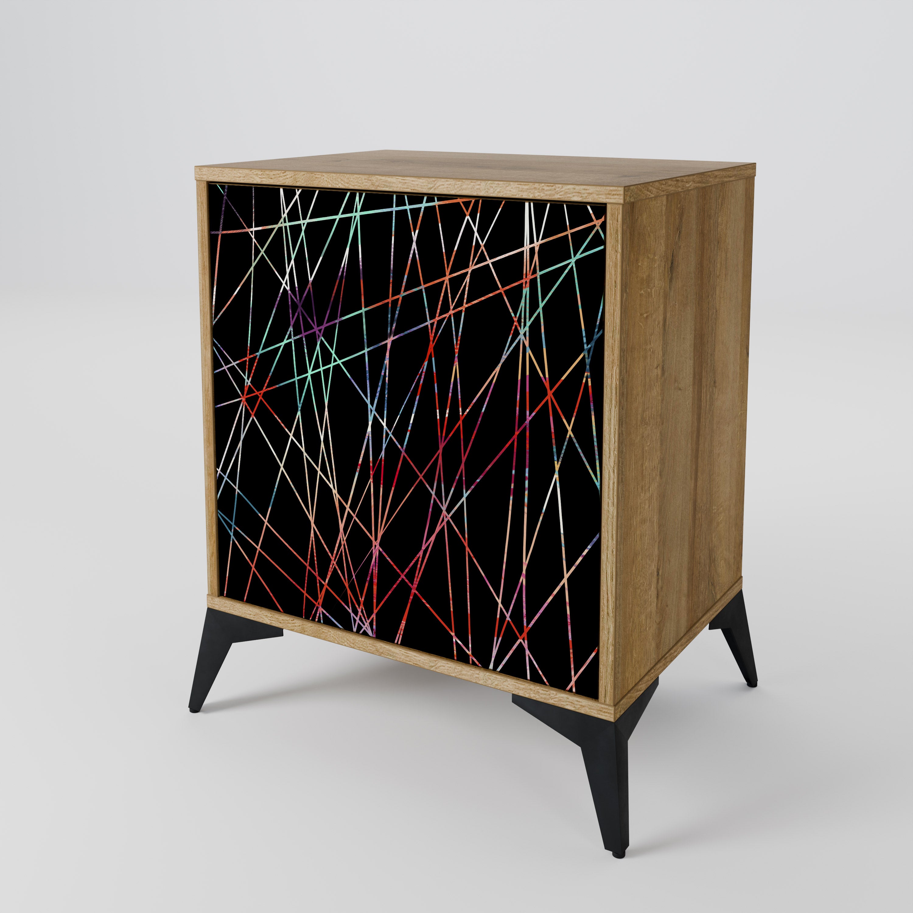 LUMINOUS SNARE Komoda 1-drzwiowa korpus Dąb Riva