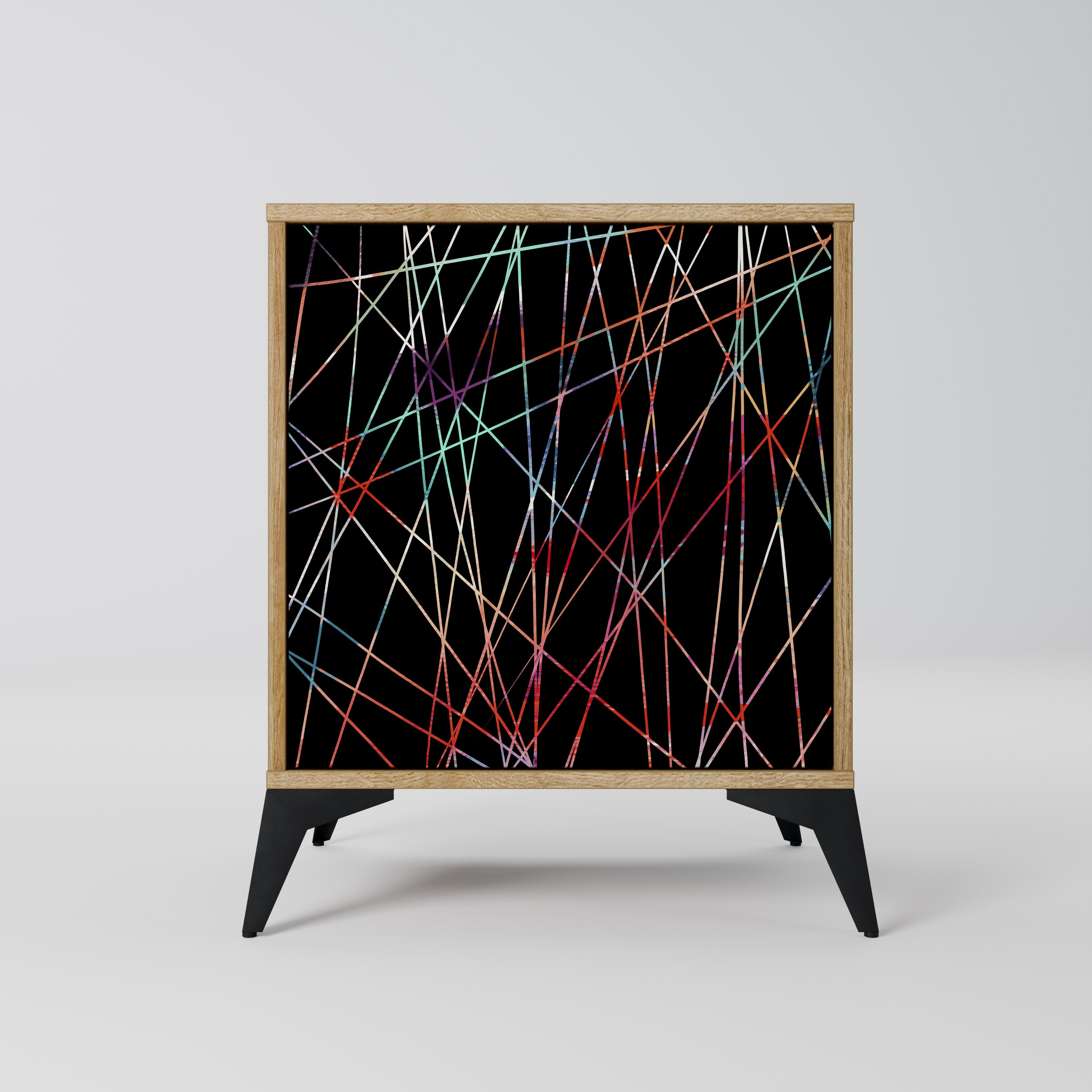 LUMINOUS SNARE Komoda 1-drzwiowa korpus Dąb Riva