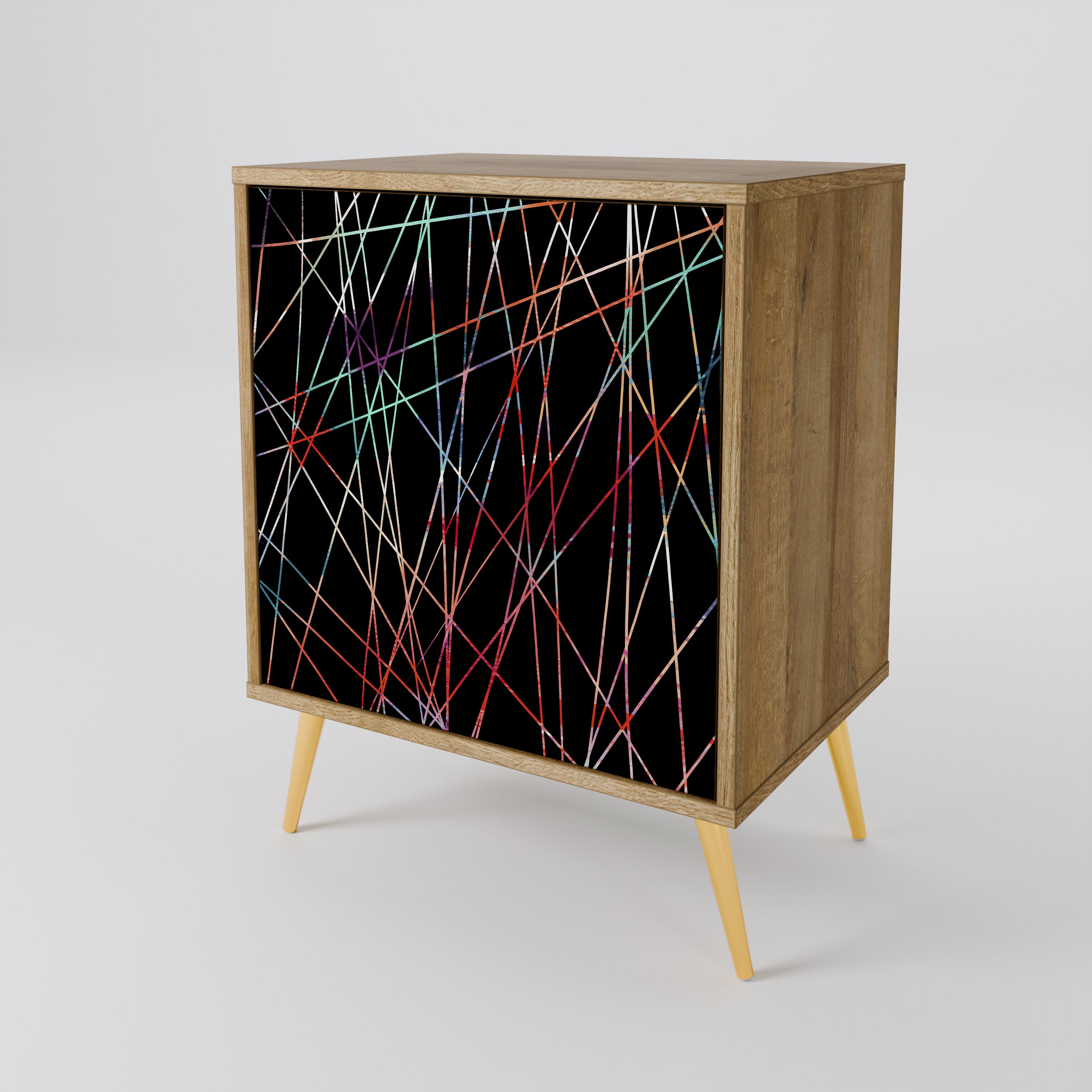 LUMINOUS SNARE Komoda 1-drzwiowa korpus Dąb Riva