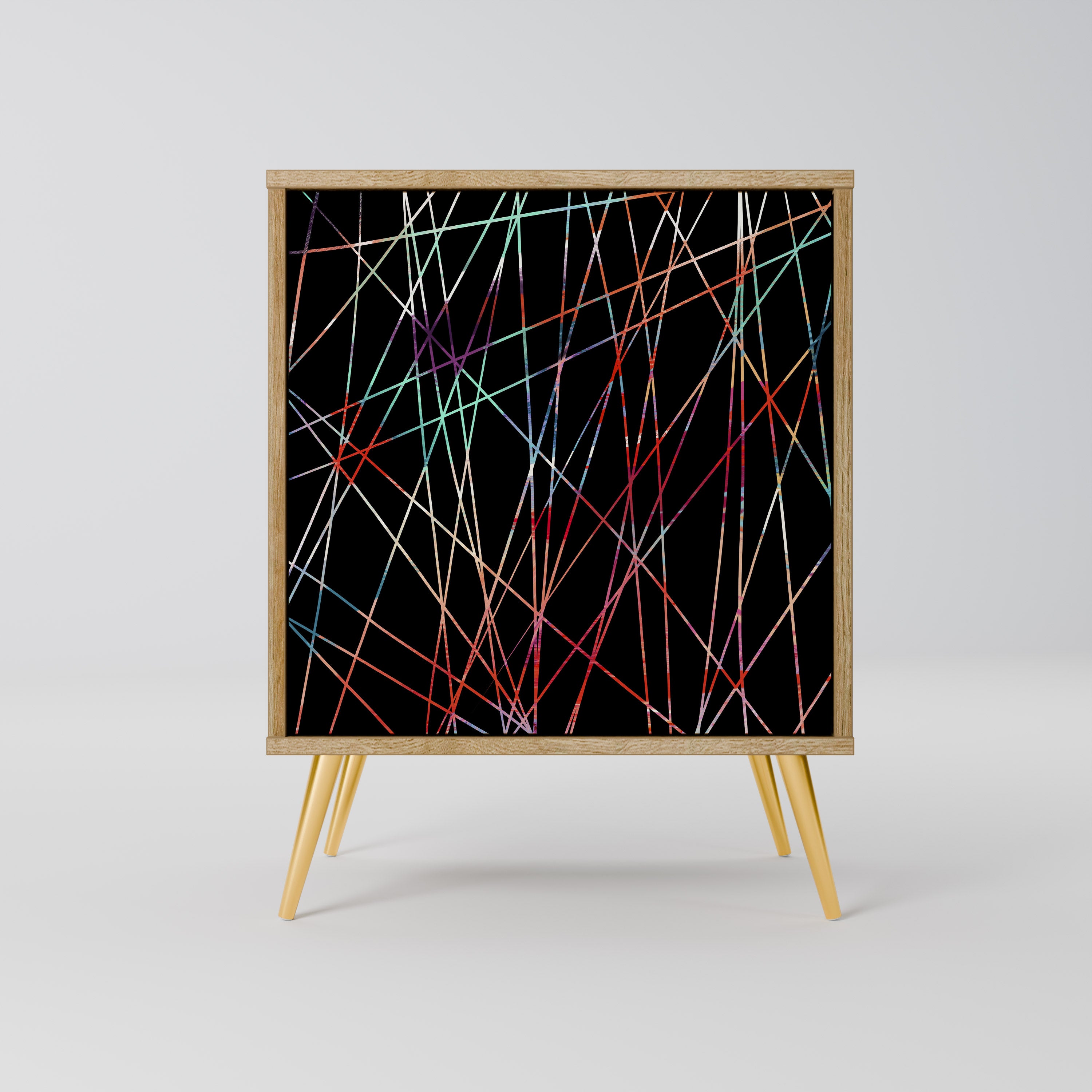 LUMINOUS SNARE Komoda 1-drzwiowa korpus Dąb Riva