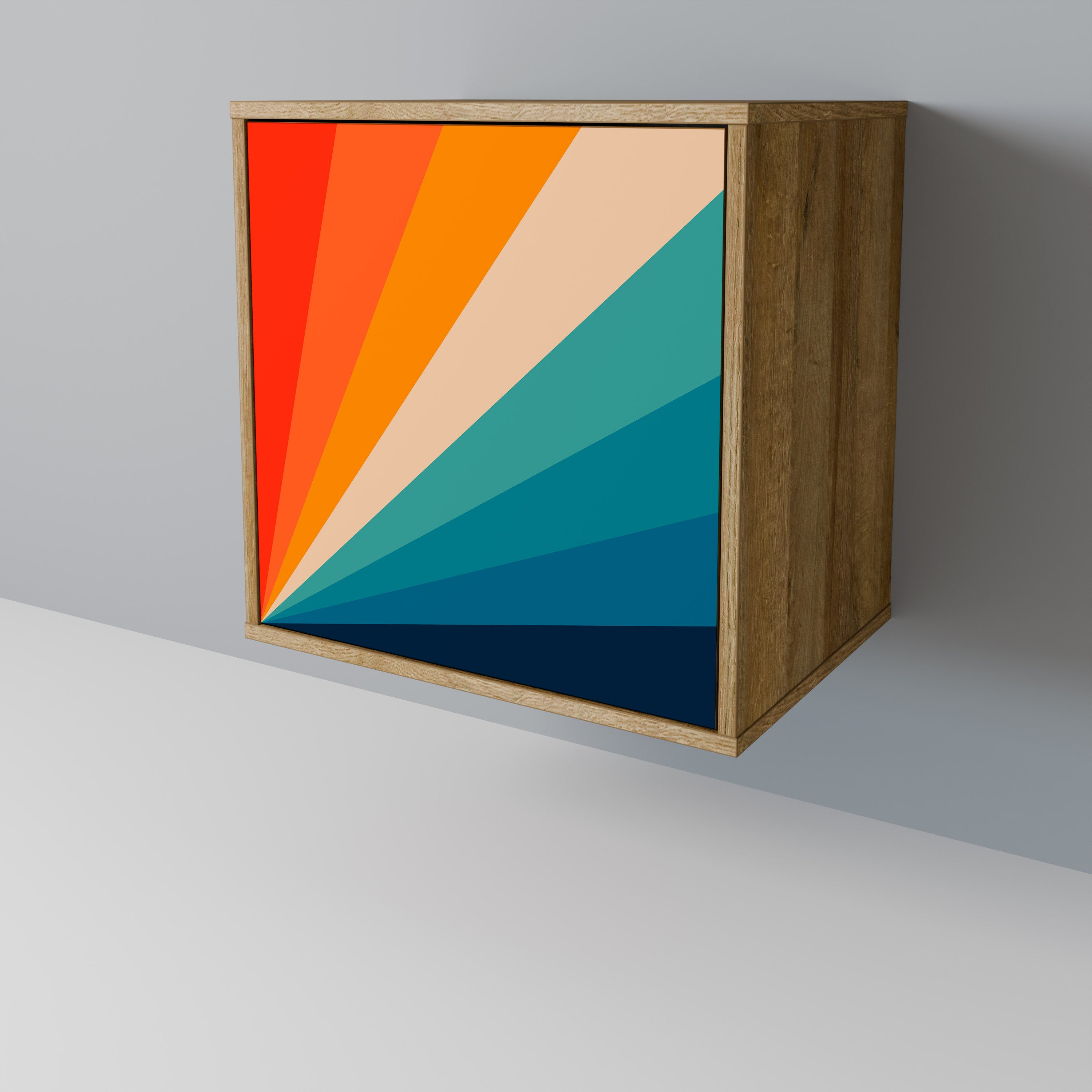 PRISM CONCUSSION Komoda 1-drzwiowa korpus Dąb Riva