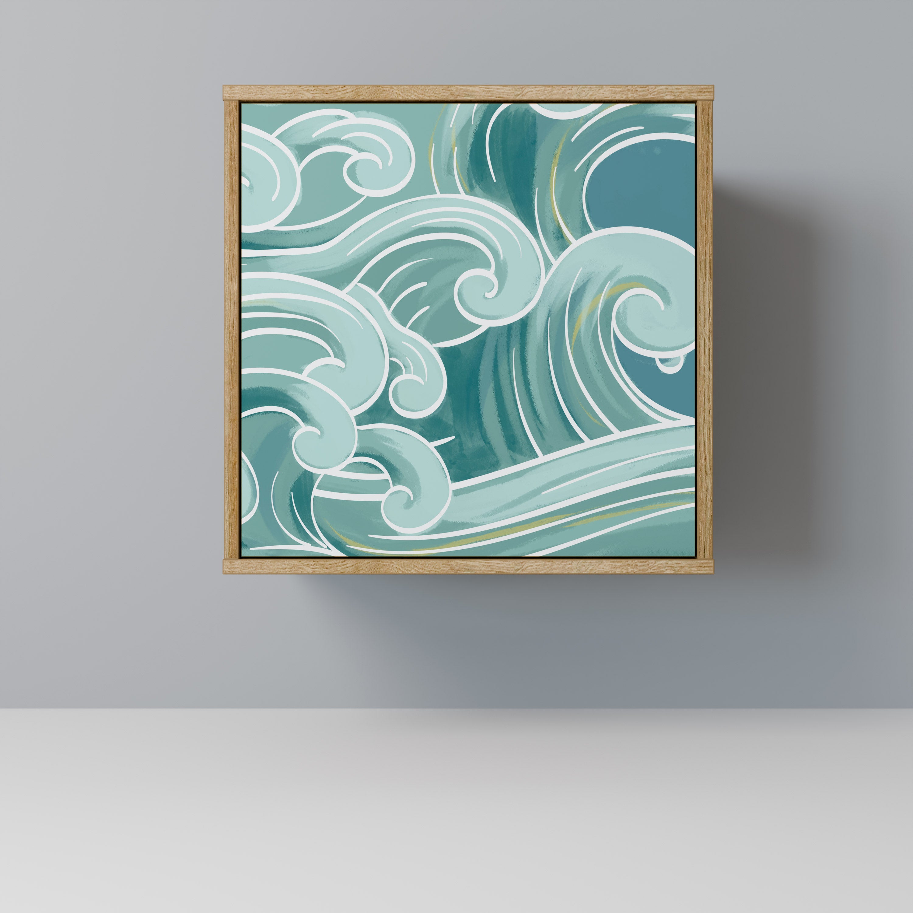 ASIAN SWAY Komoda 1-drzwiowa korpus Dąb Riva