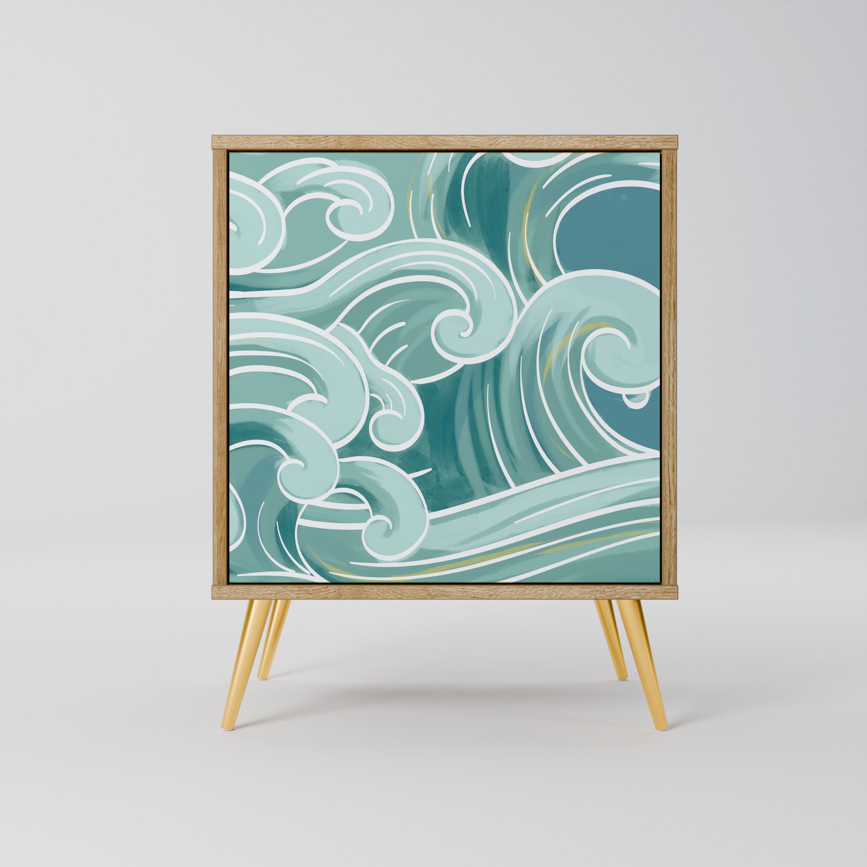 ASIAN SWAY Komoda 1-drzwiowa korpus Dąb Riva