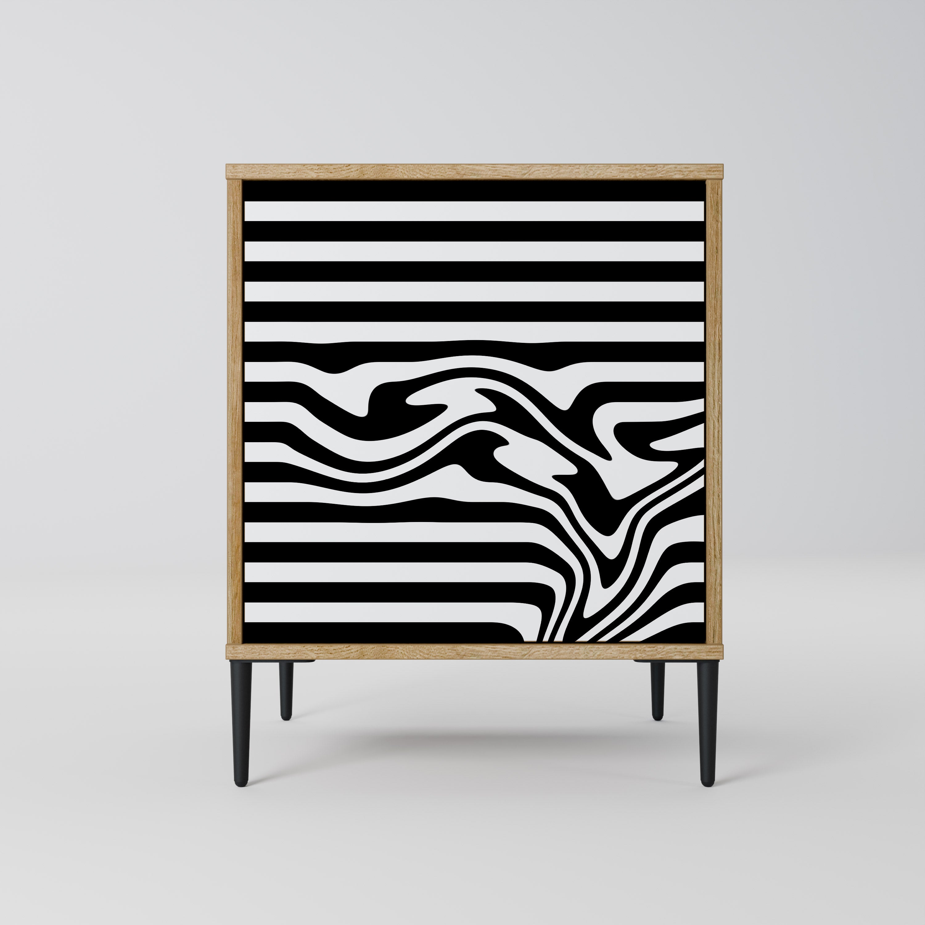 SPECTRA SHOWCASE Komoda 1-drzwiowa korpus Dąb Riva