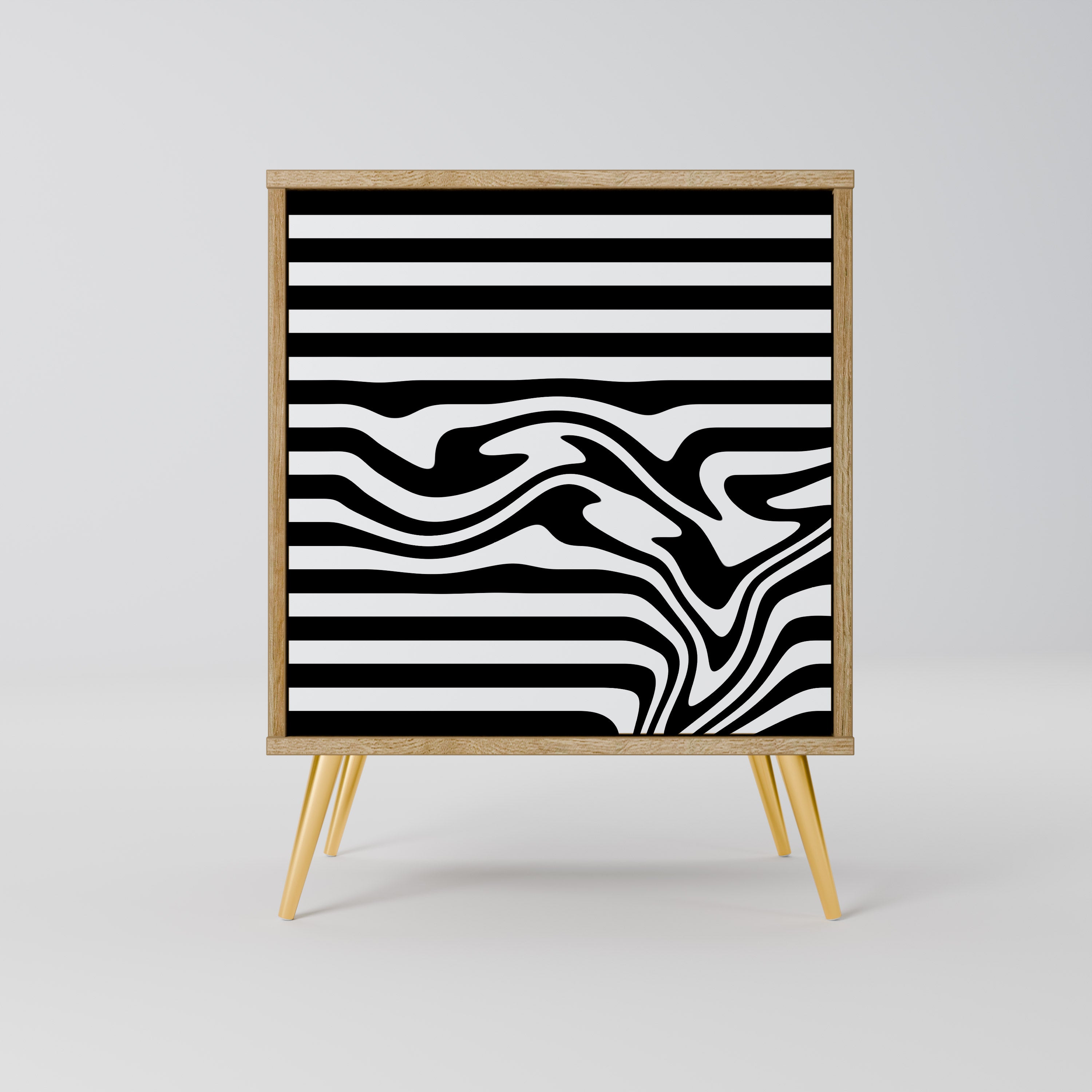 SPECTRA SHOWCASE Komoda 1-drzwiowa korpus Dąb Riva